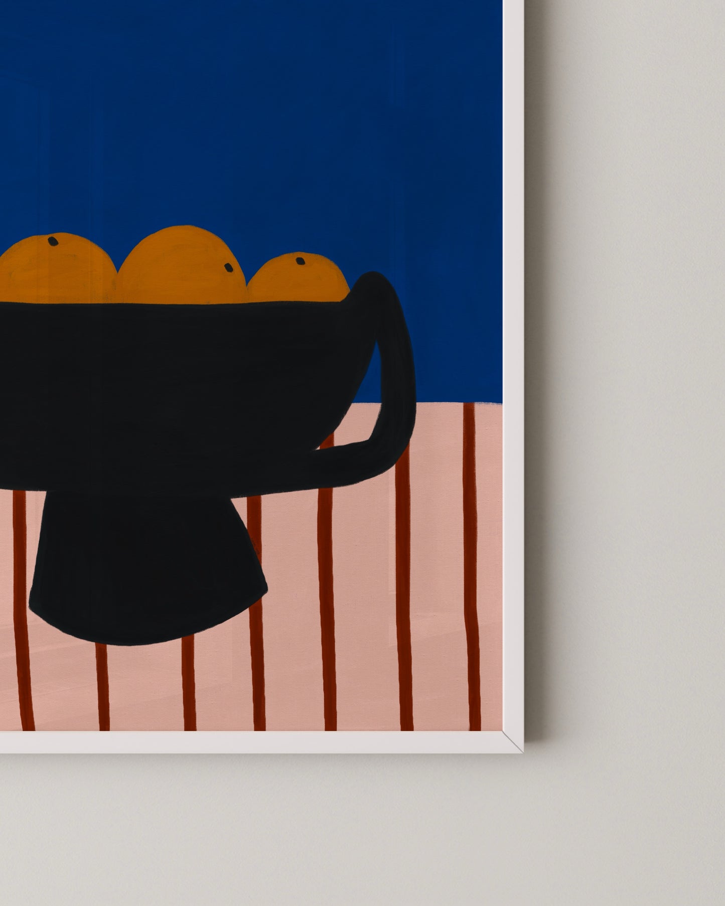 Orange Fruit Bowl Print- Wall Art -Paperhus- Printable wall art - Instant downloads - DIY home decor -Paperhus