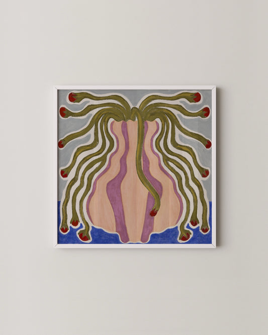 Quirky Vase Print- Wall Art -Paperhus- Printable wall art - Instant downloads - DIY home decor -Paperhus
