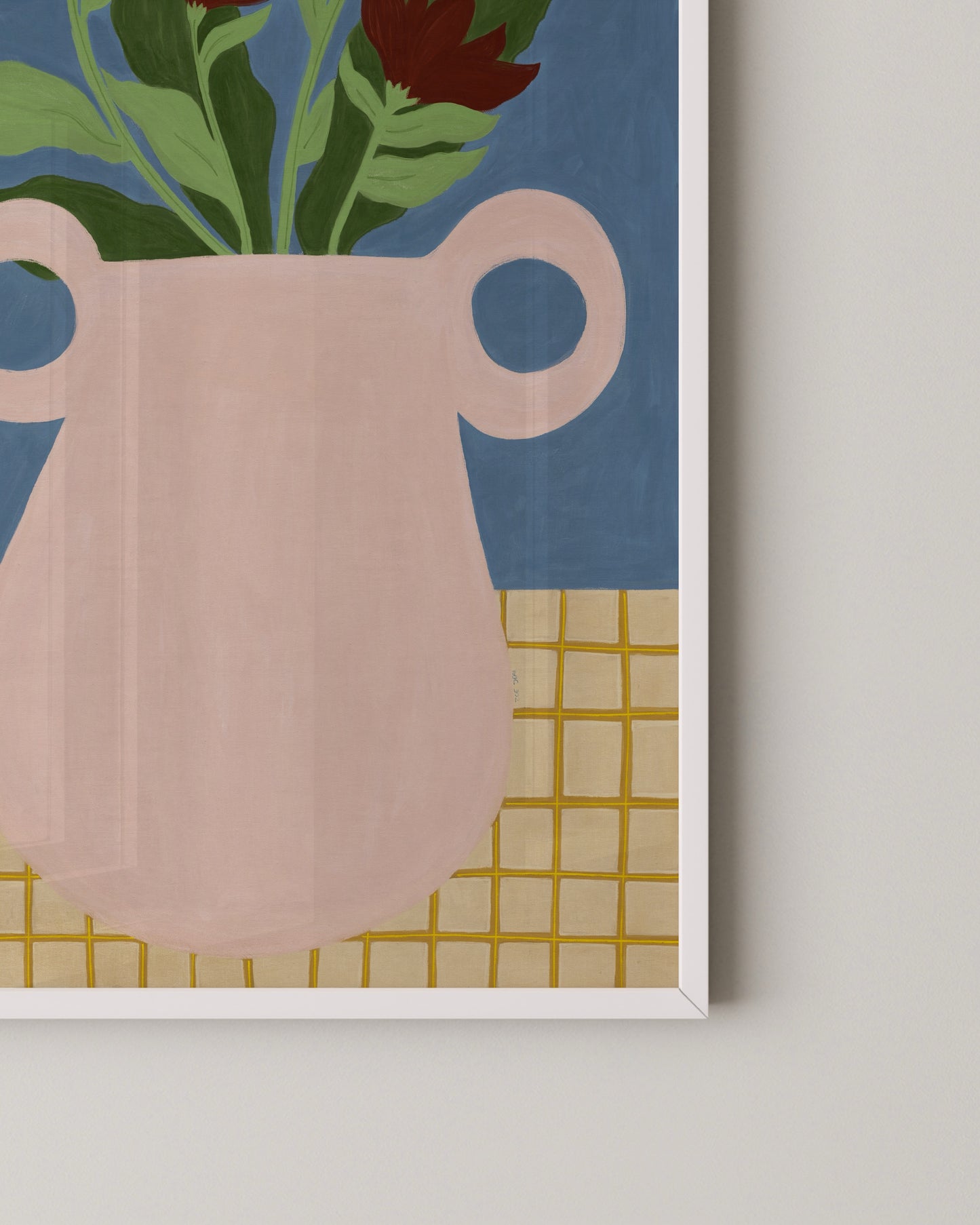 Bold Floral Vase Print- Wall Art -Paperhus- Printable wall art - Instant downloads - DIY home decor -Paperhus
