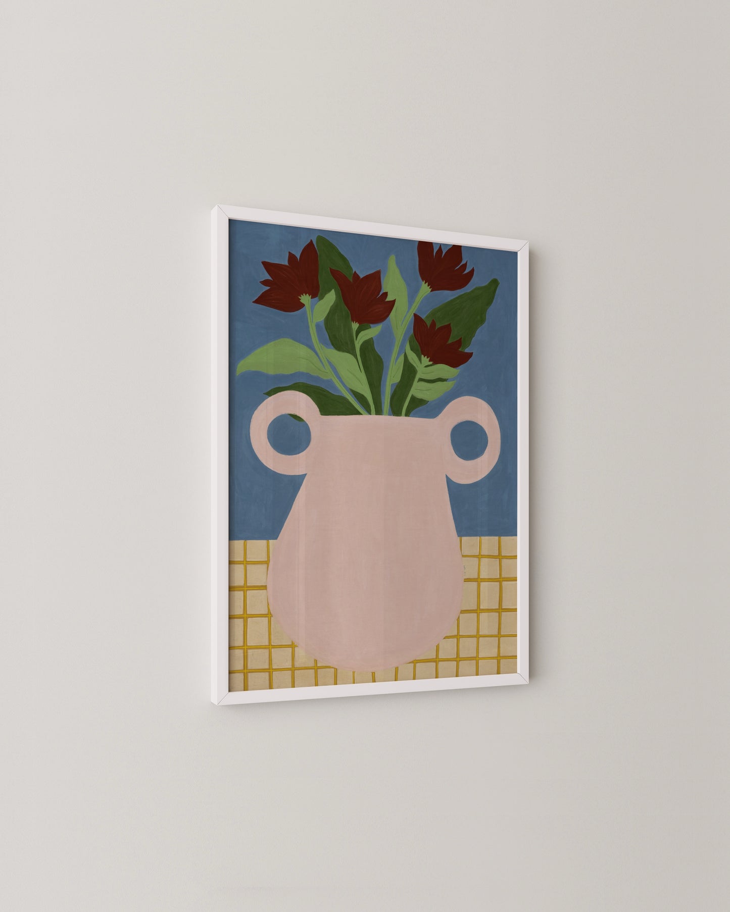 Bold Floral Vase Print- Wall Art -Paperhus- Printable wall art - Instant downloads - DIY home decor -Paperhus
