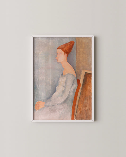 Jeanne Hébuterne Print- Wall Art -Paperhus- Printable wall art - Instant downloads - DIY home decor -Paperhus