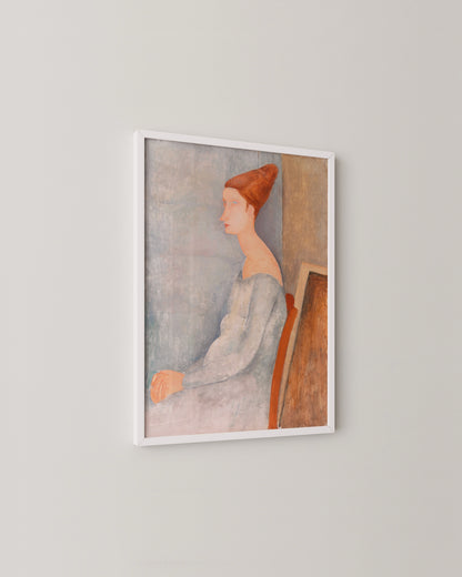 Jeanne Hébuterne Print- Wall Art -Paperhus- Printable wall art - Instant downloads - DIY home decor -Paperhus