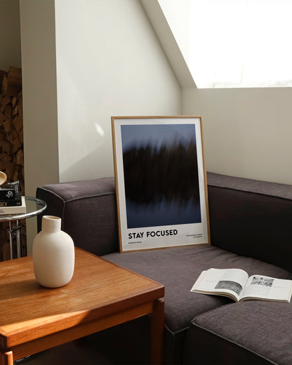 Stay Focused Print- Wall Art -Paperhus- Printable wall art - Instant downloads - DIY home decor -Paperhus