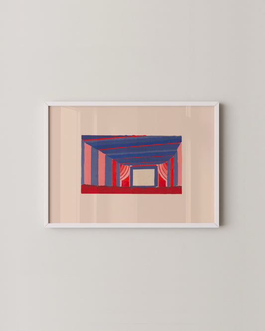 Retro Theatre Print- Wall Art -Paperhus- Printable wall art - Instant downloads - DIY home decor -Paperhus