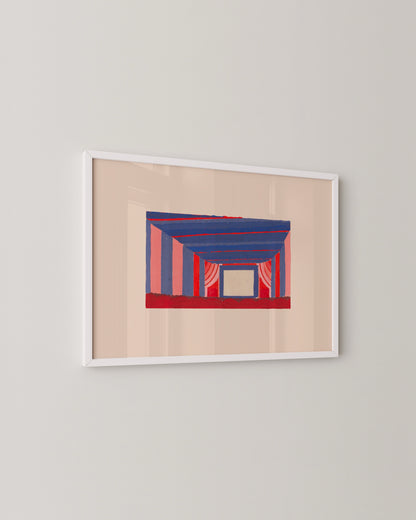 Retro Theatre Print- Wall Art -Paperhus- Printable wall art - Instant downloads - DIY home decor -Paperhus