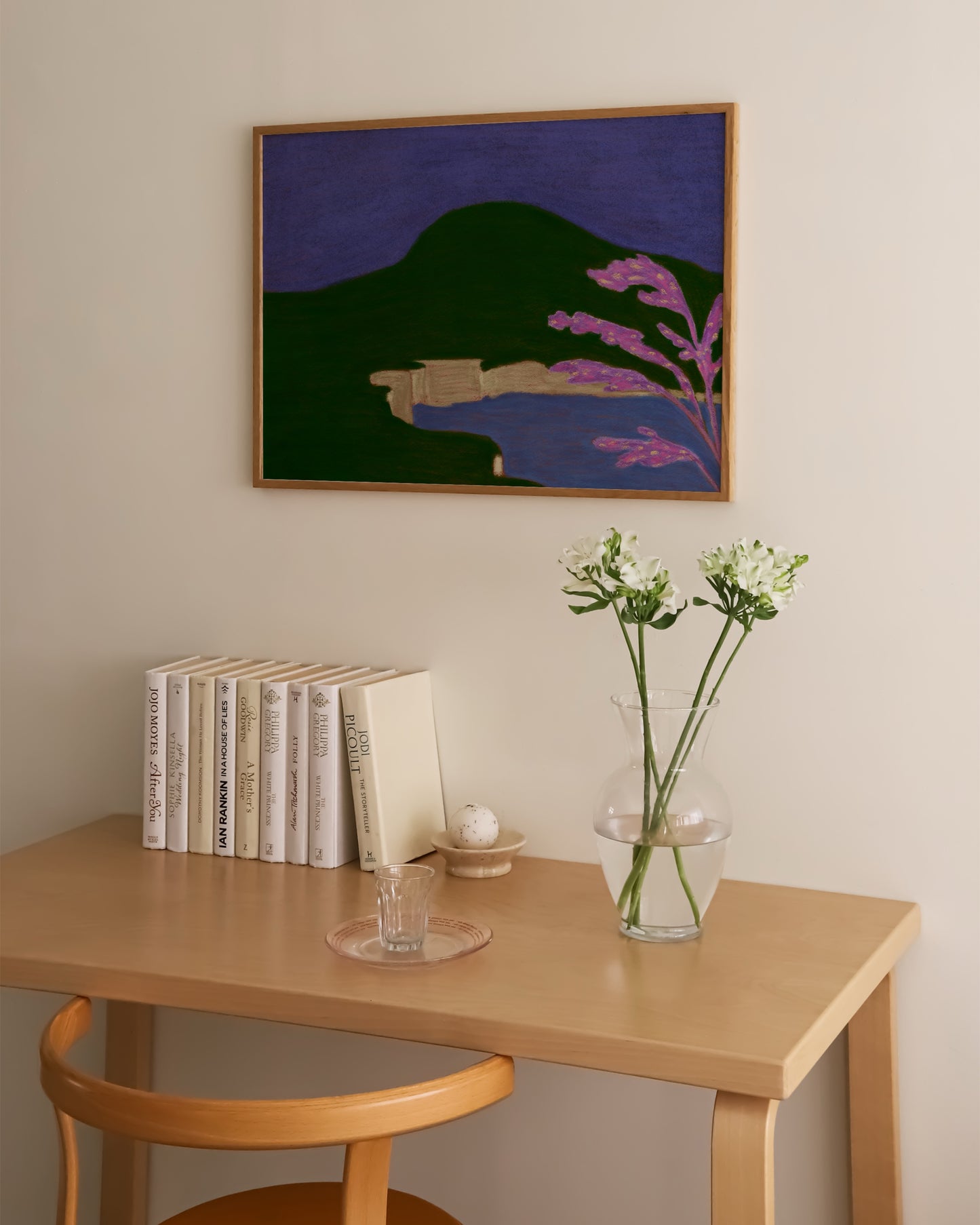 Wildflower Landscape Print