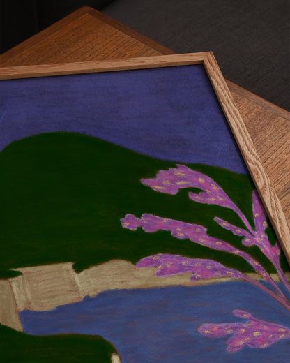 Wildflower Landscape Print