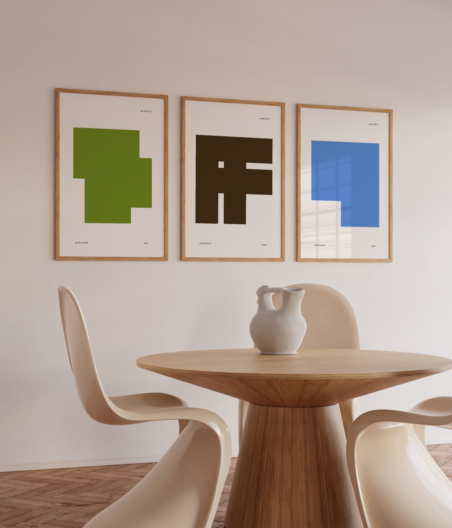 Colour Palette. Set Of 3 printable wall art by Paperhus