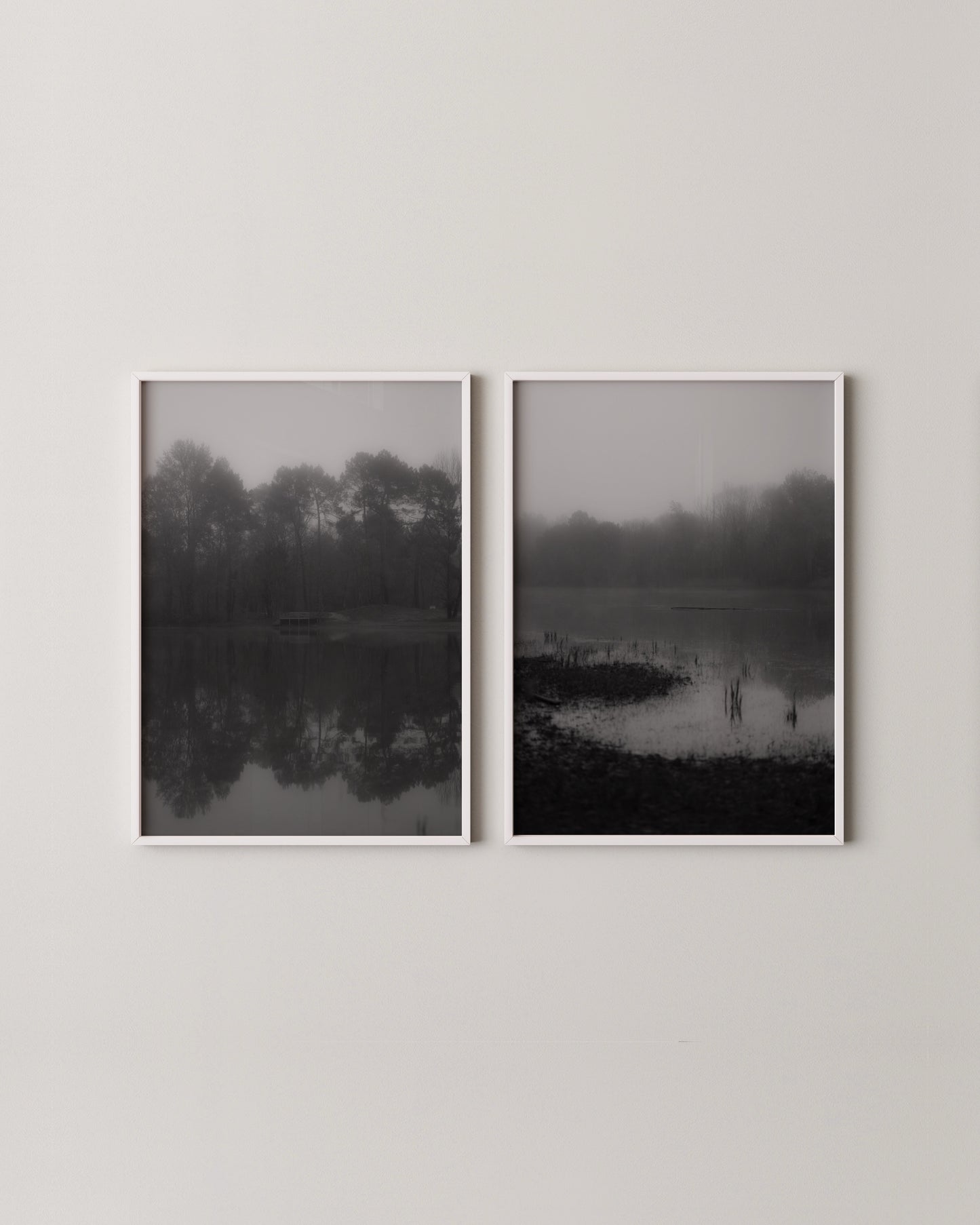 Misty Lake Print- Wall Art -Paperhus- Printable wall art - Instant downloads - DIY home decor -Paperhus
