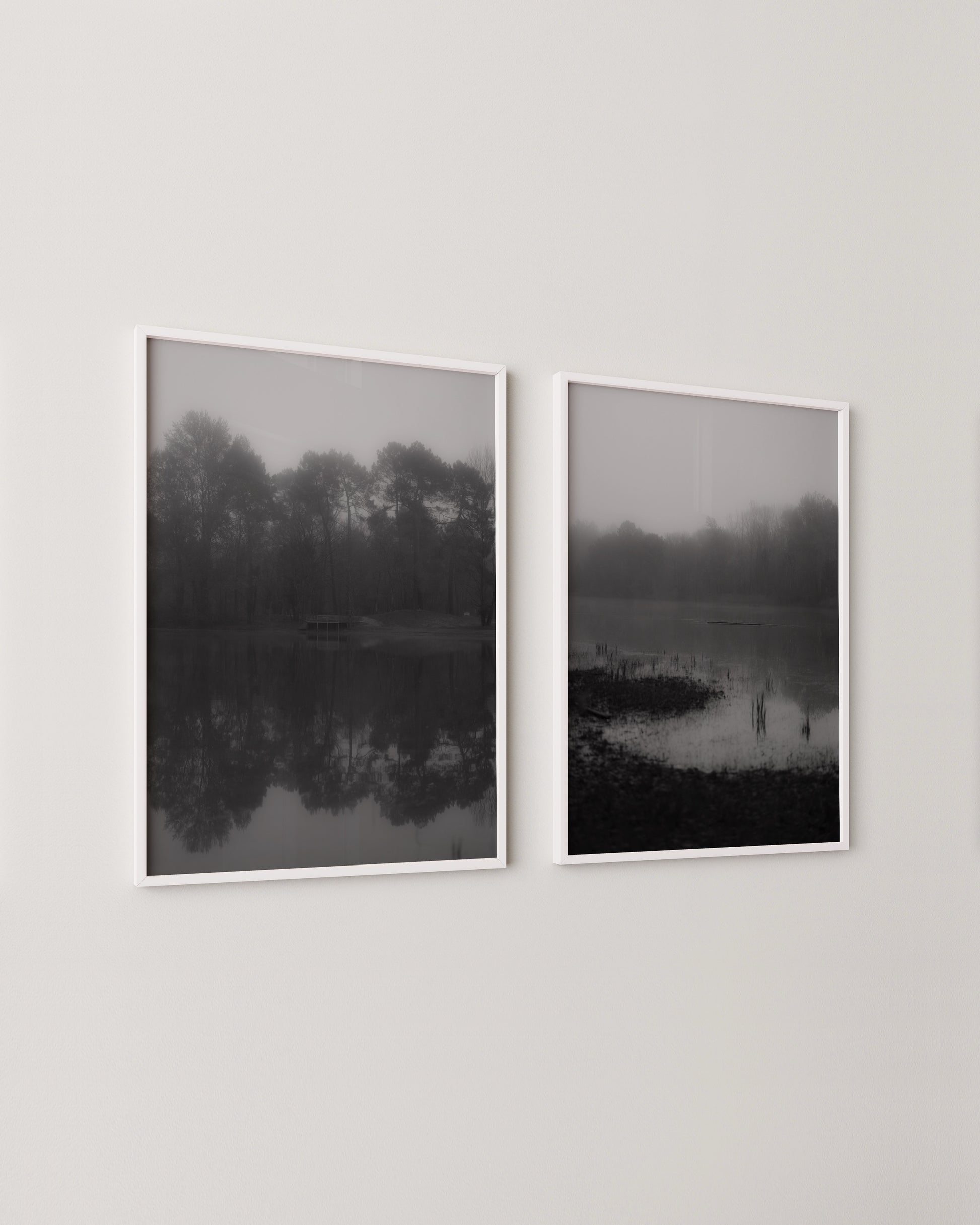 Misty Lake Print- Wall Art -Paperhus- Printable wall art - Instant downloads - DIY home decor -Paperhus