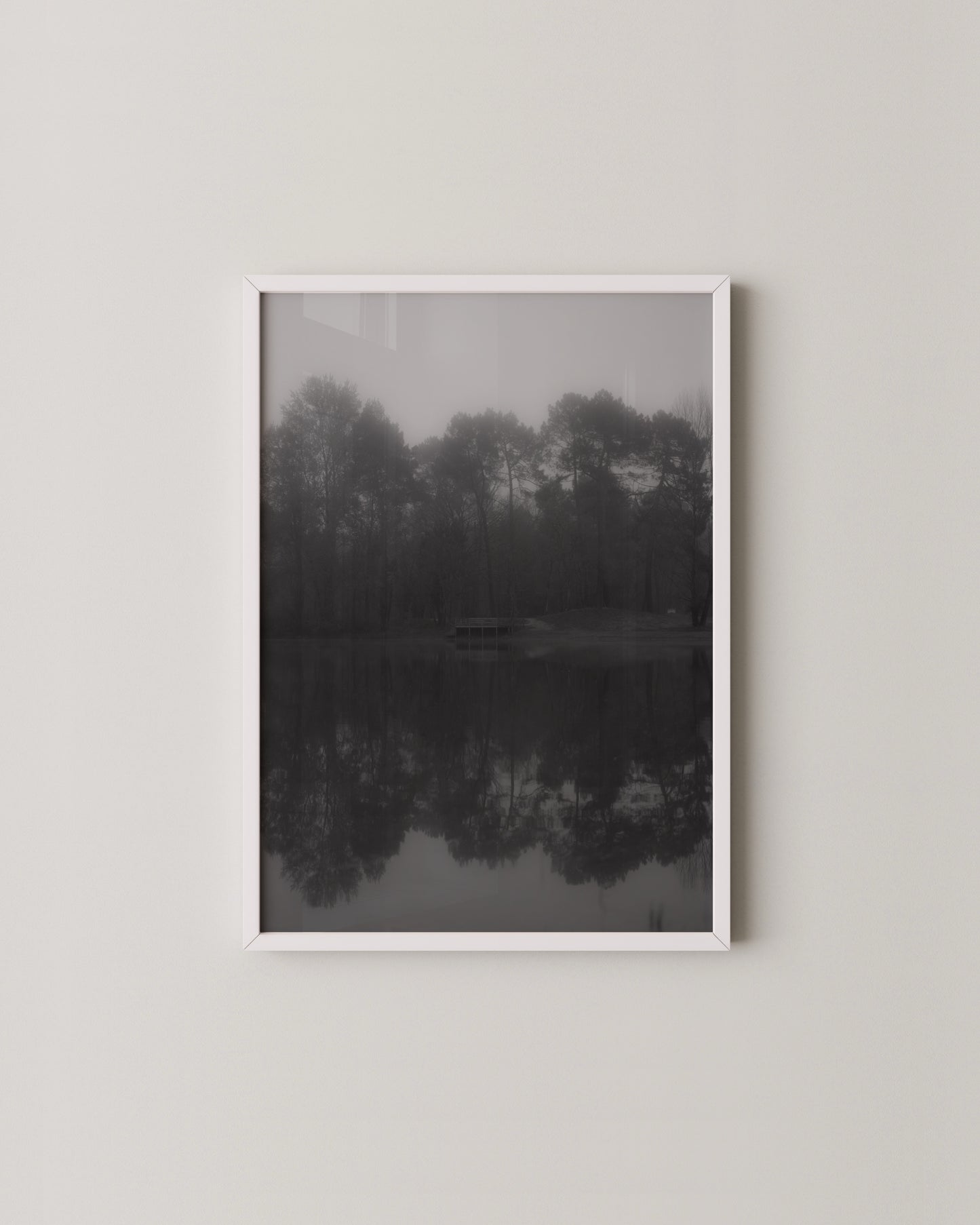 Misty Lake Print- Wall Art -Paperhus- Printable wall art - Instant downloads - DIY home decor -Paperhus