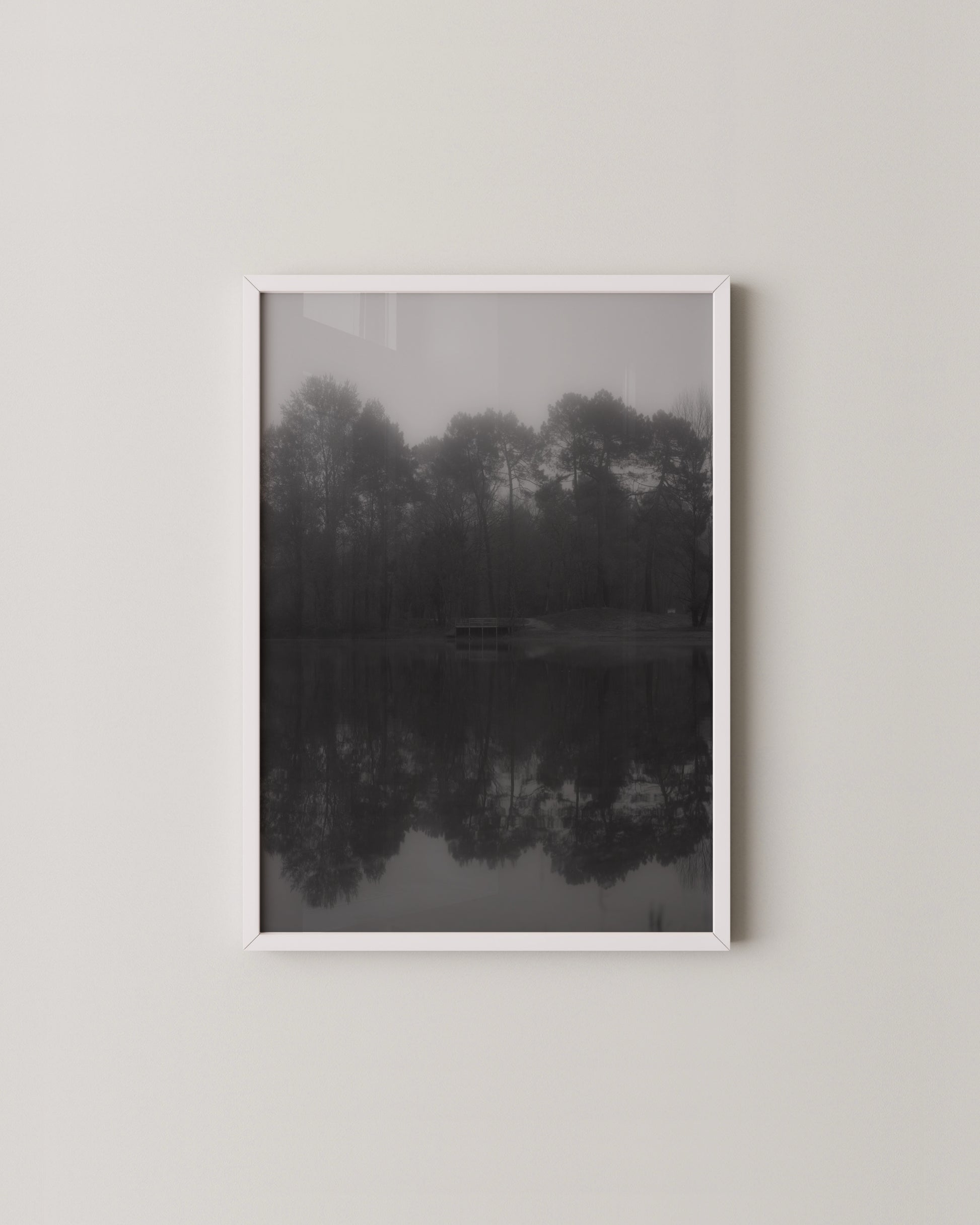 Misty Lake Print- Wall Art -Paperhus- Printable wall art - Instant downloads - DIY home decor -Paperhus