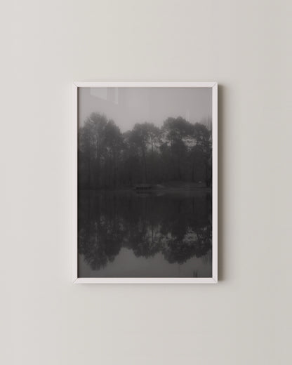 Misty Lake Print- Wall Art -Paperhus- Printable wall art - Instant downloads - DIY home decor -Paperhus