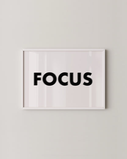Blurry Focus Print- Wall Art -Paperhus- Printable wall art - Instant downloads - DIY home decor -Paperhus