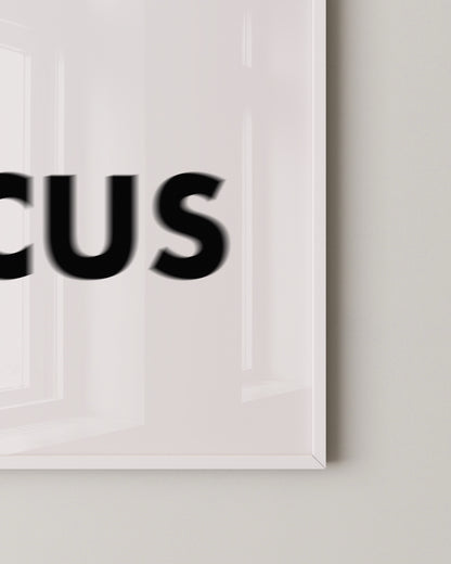 Blurry Focus Print- Wall Art -Paperhus- Printable wall art - Instant downloads - DIY home decor -Paperhus