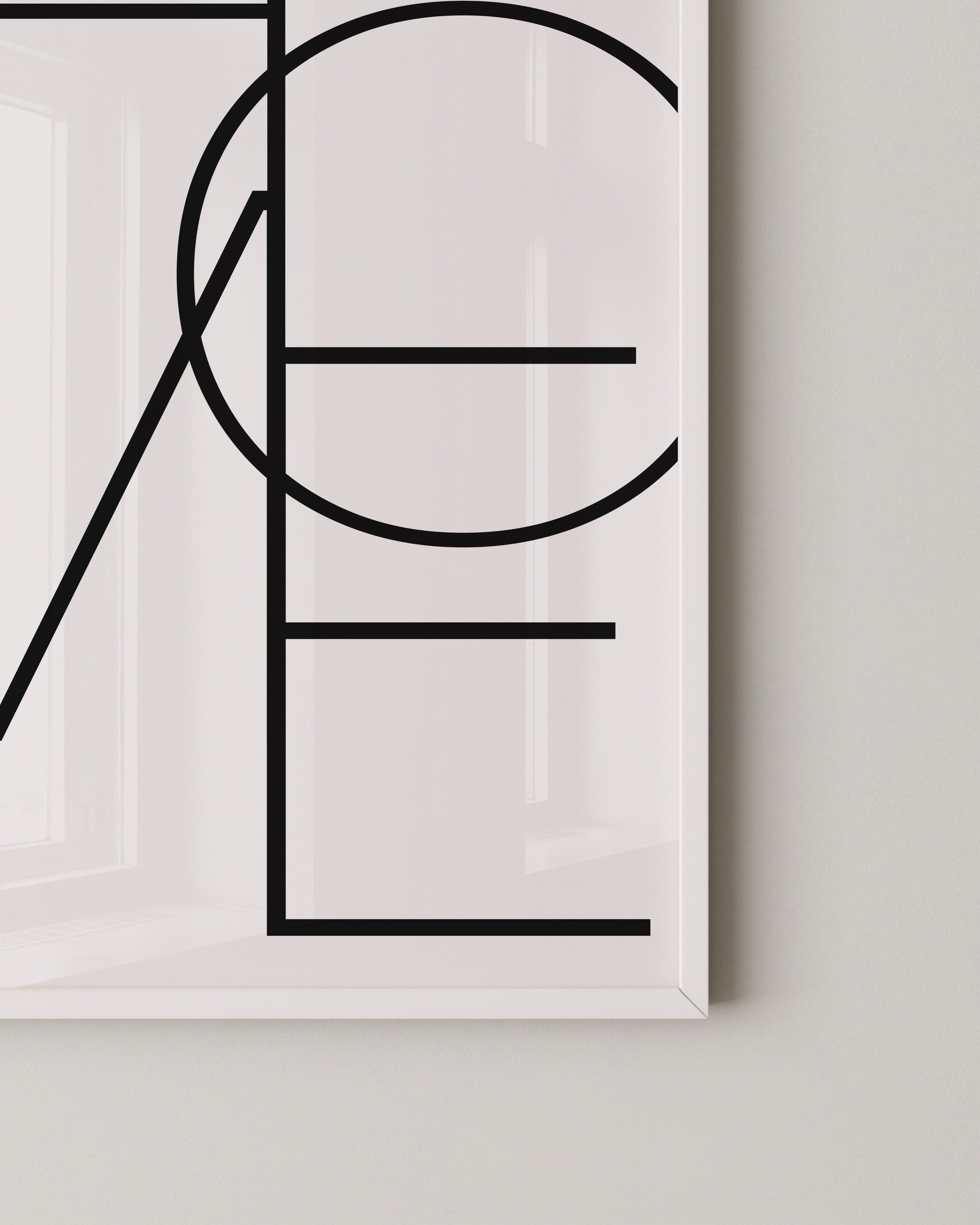 Minimal HOME Typography Print- Wall Art -Paperhus- Printable wall art - Instant downloads - DIY home decor -Paperhus