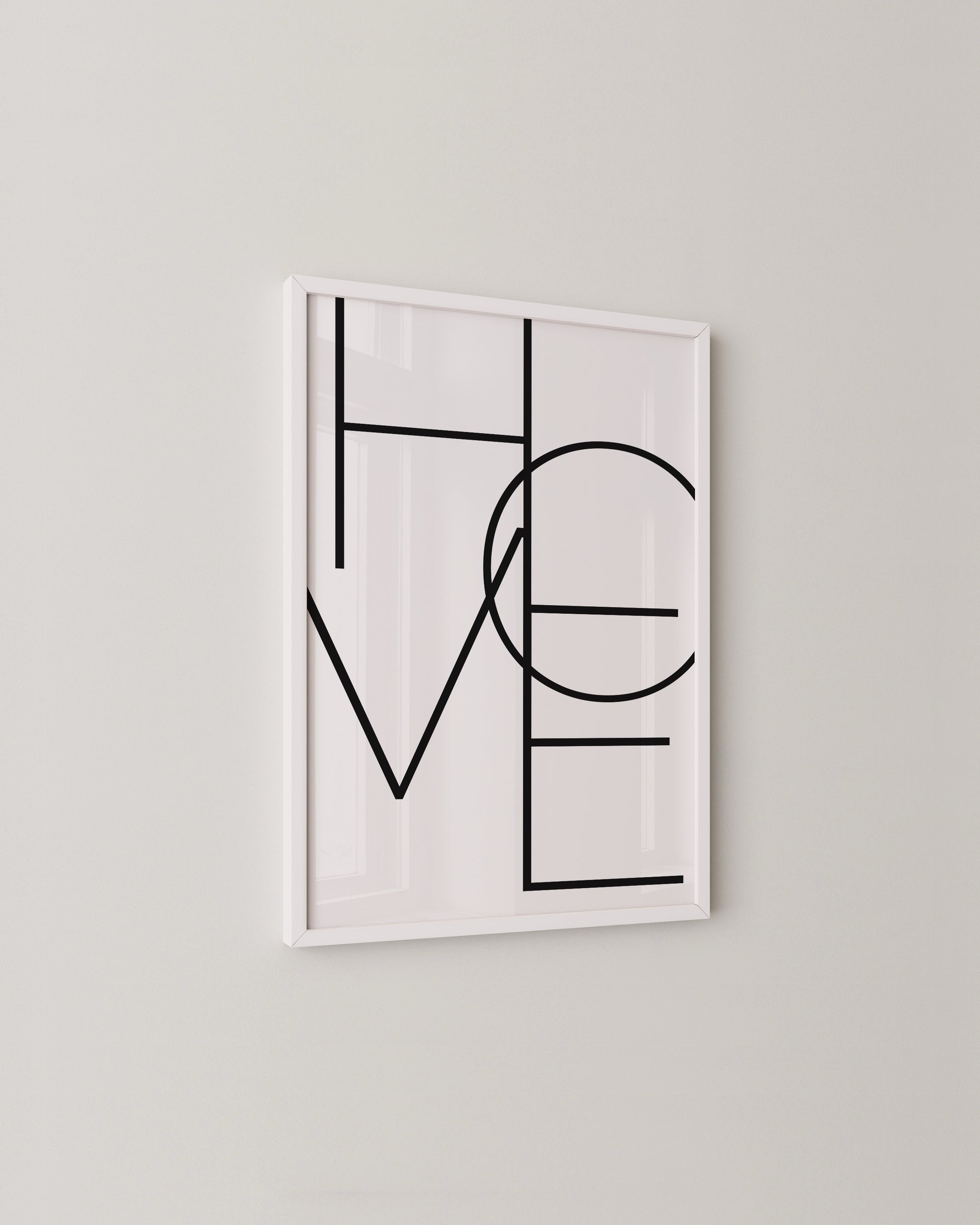 Minimal HOME Typography Print- Wall Art -Paperhus- Printable wall art - Instant downloads - DIY home decor -Paperhus