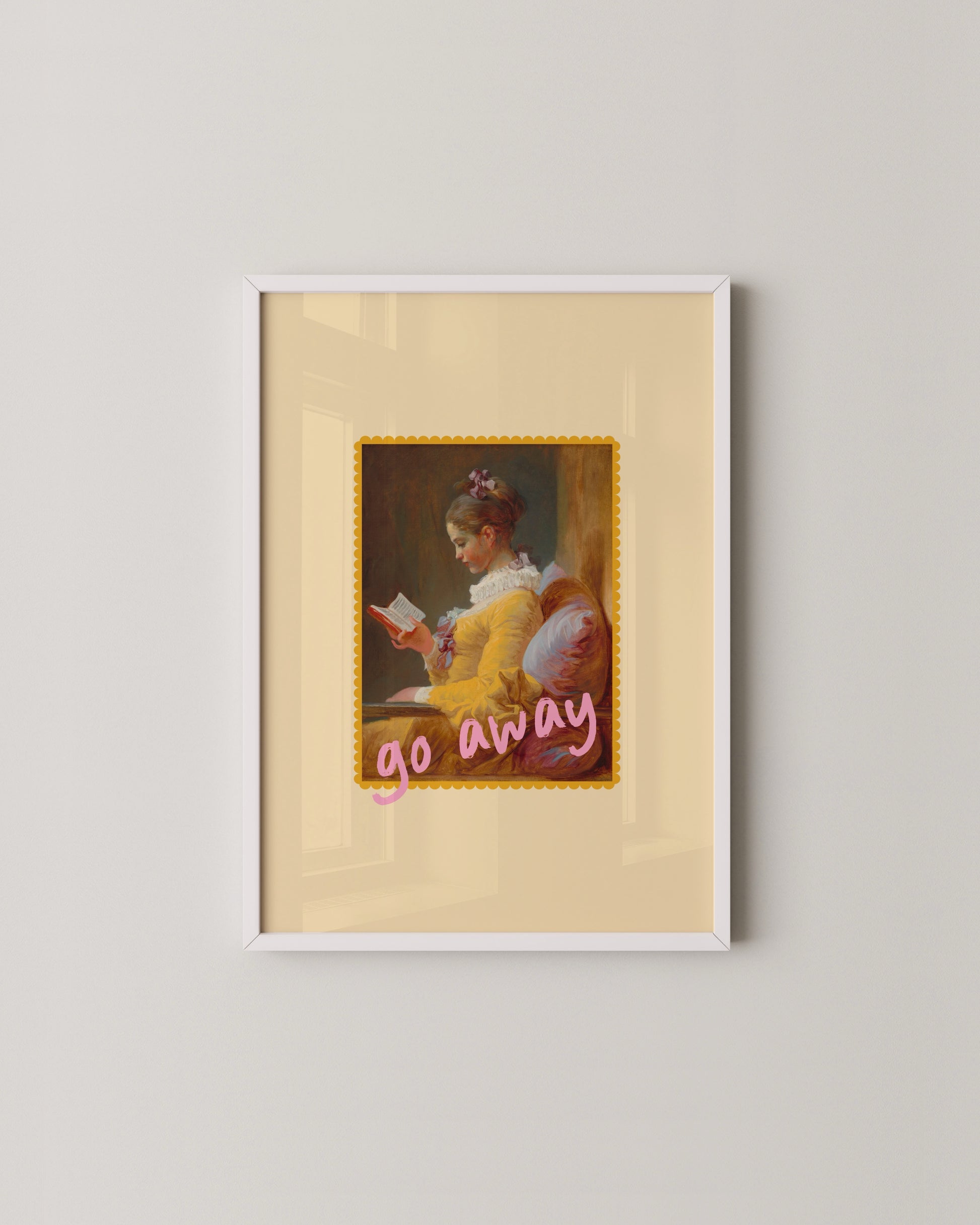 Go Away Print- Wall Art -Paperhus- Printable wall art - Instant downloads - DIY home decor -Paperhus
