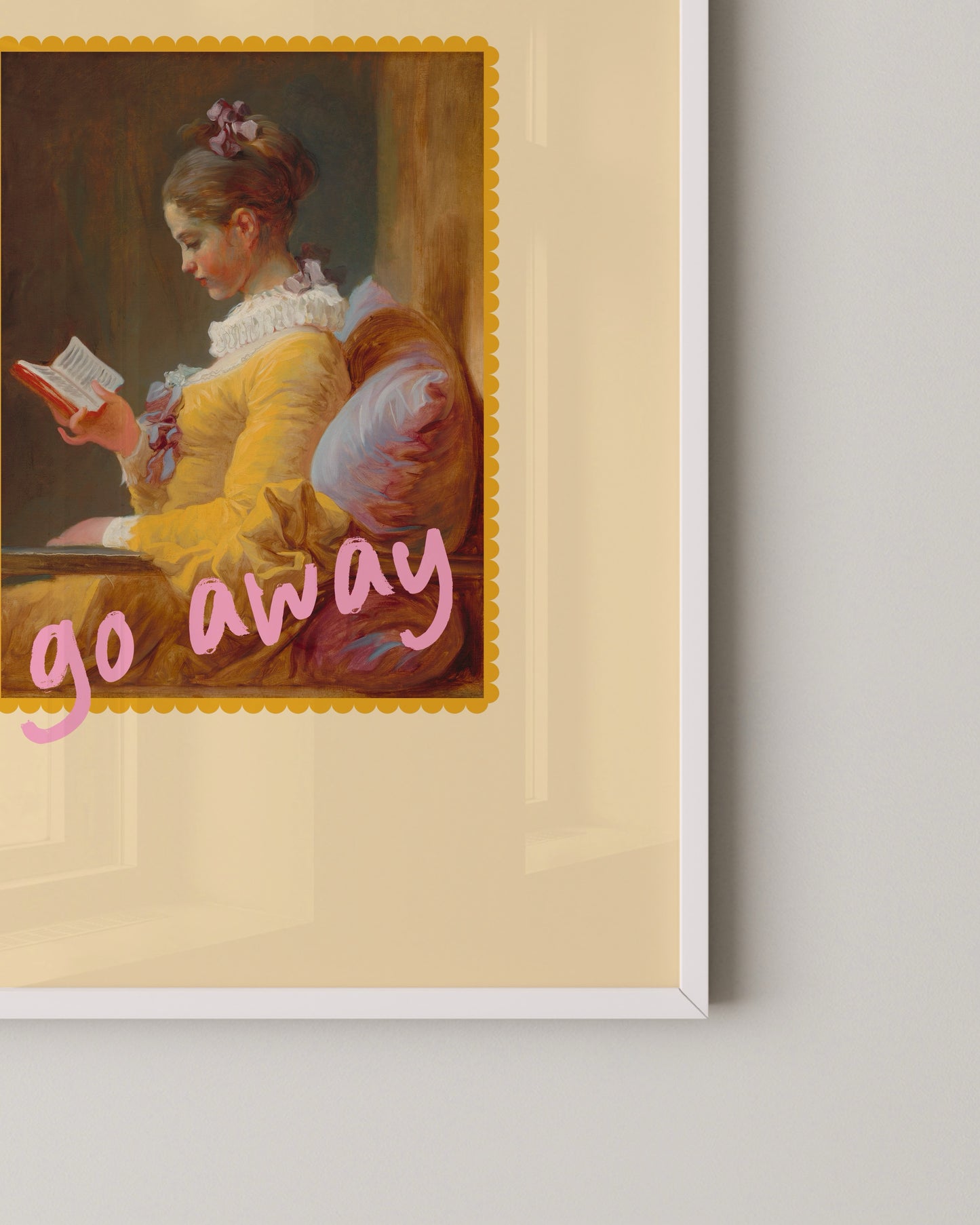 Go Away Print- Wall Art -Paperhus- Printable wall art - Instant downloads - DIY home decor -Paperhus