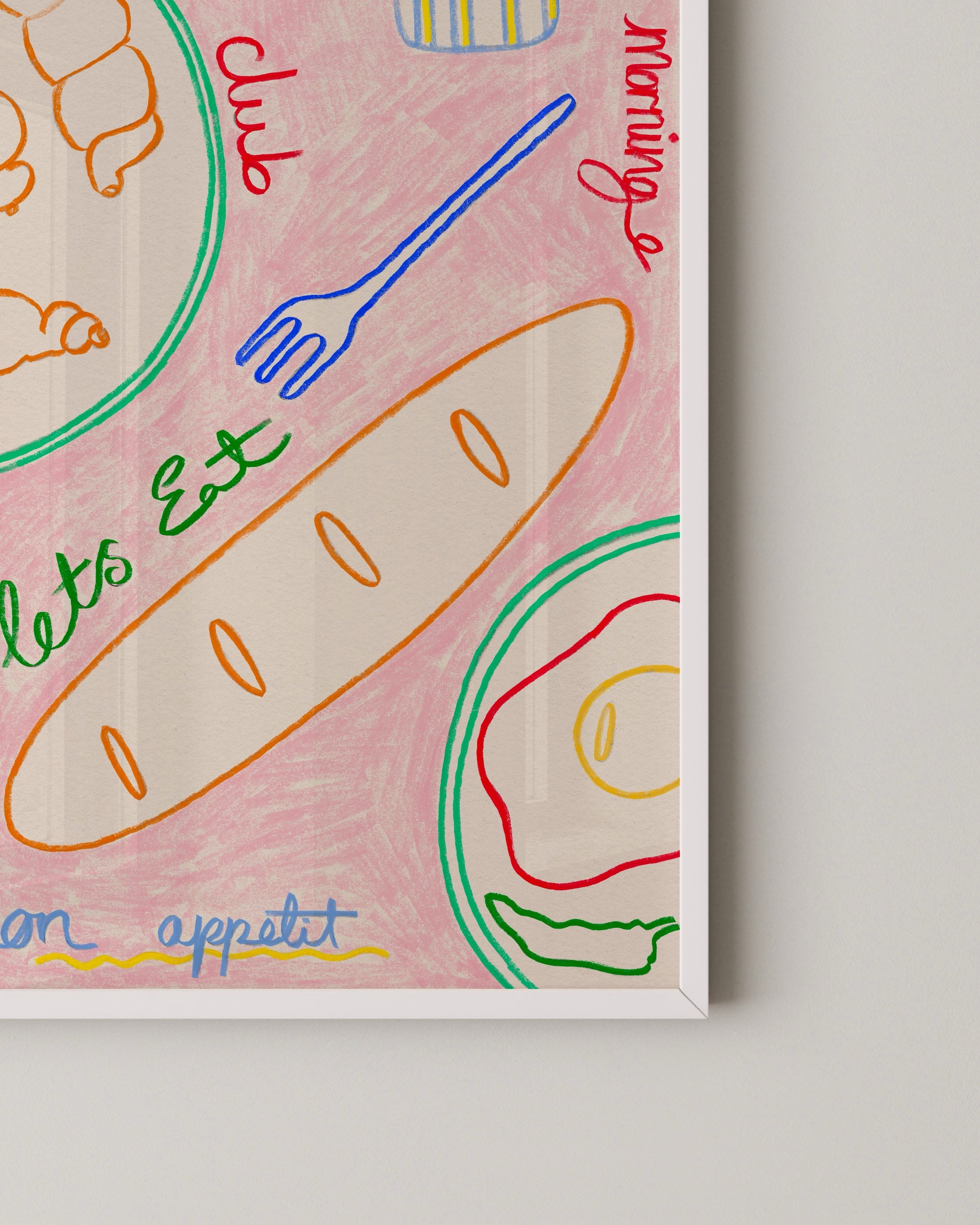 Breakfast Club Art Print- Wall Art -Paperhus- Printable wall art - Instant downloads - DIY home decor -Paperhus