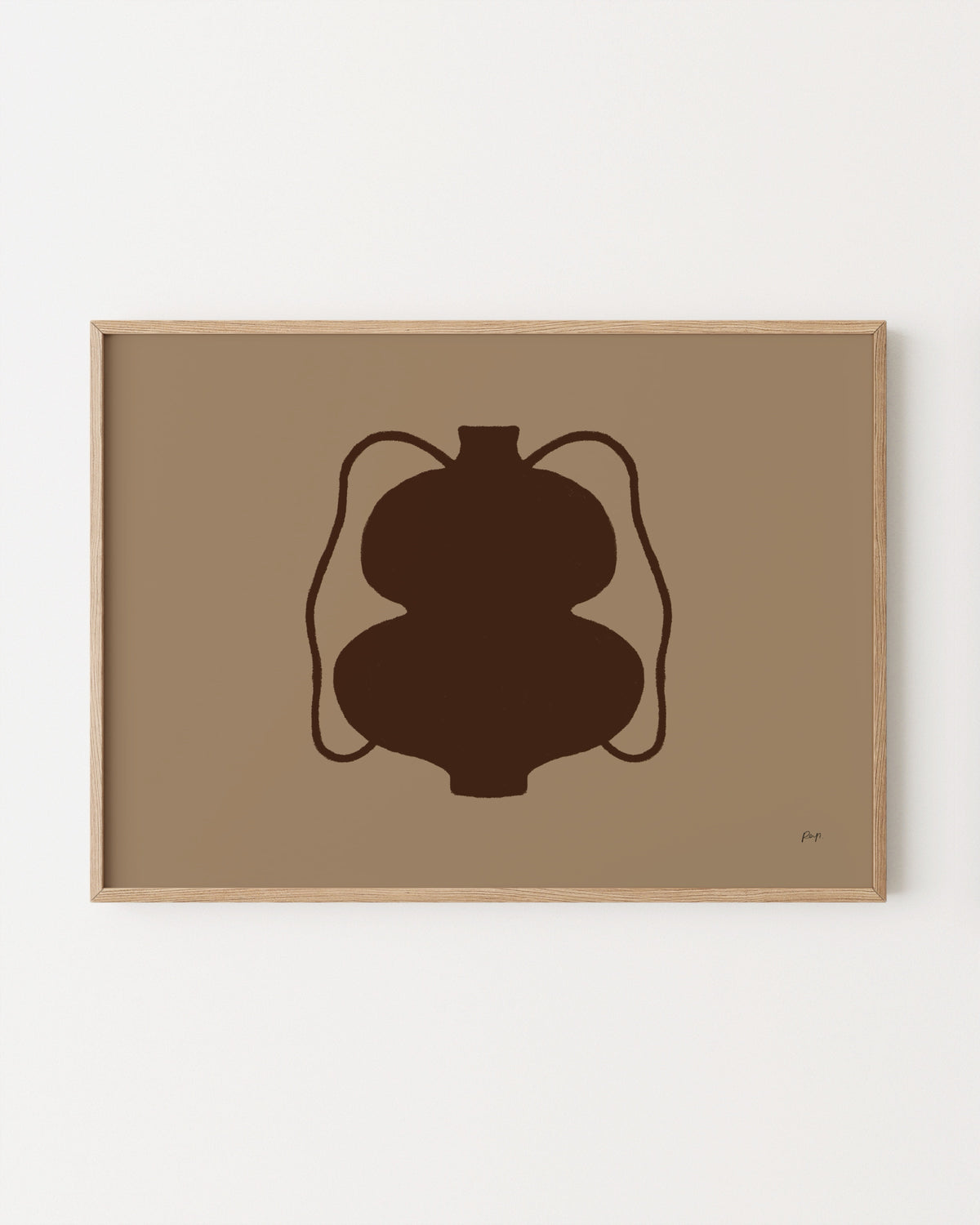 Minimalist Ceramic Vase Printable Wall Art