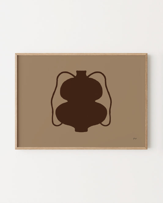 Minimalist Ceramic Vase Printable Wall Art