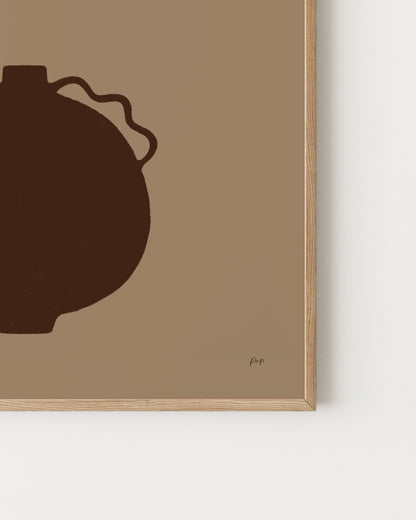 Minimalist Ceramic Vase Printable Wall Art