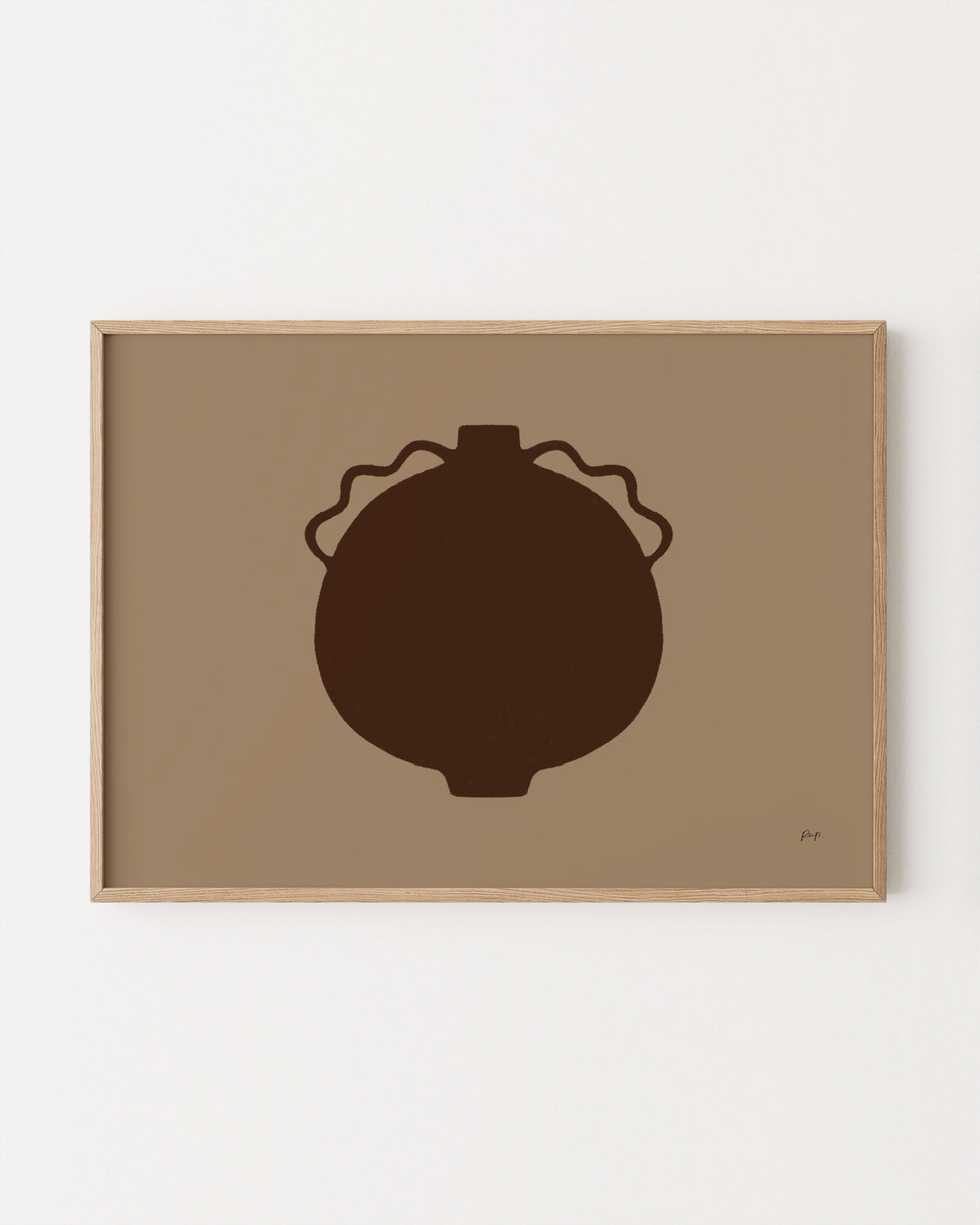 Minimalist Ceramic Vase Printable Wall Art