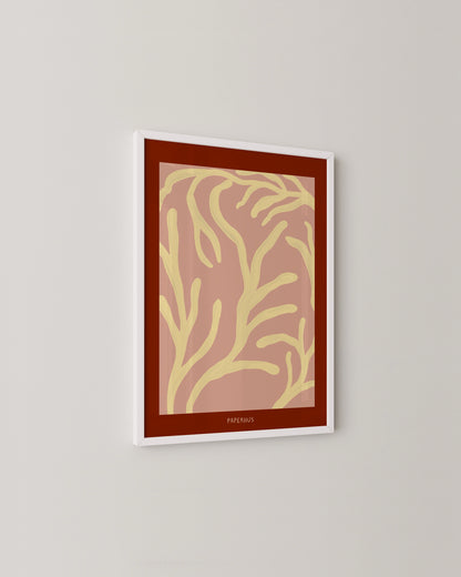 Coral Print- Wall Art -Paperhus- Printable wall art - Instant downloads - DIY home decor -Paperhus