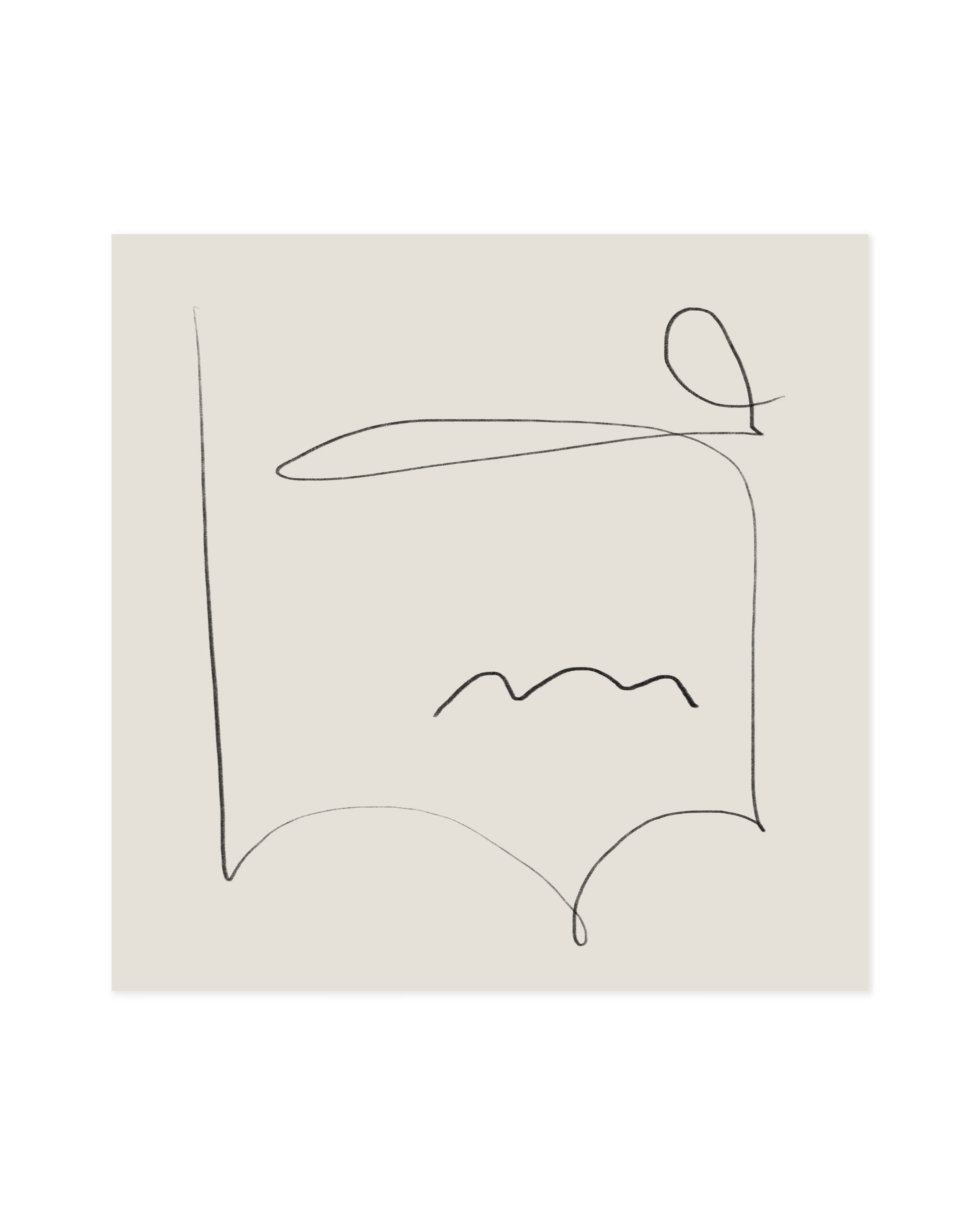Square Gallery. Set Of 4 printable wall art by Paperhus