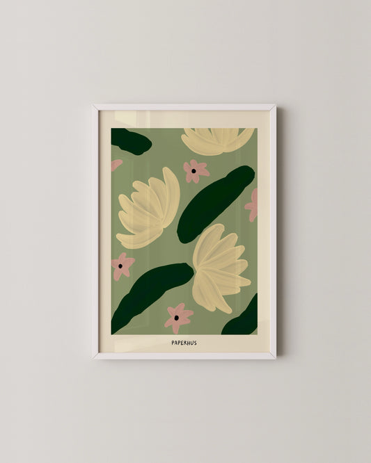 Floral Print- Wall Art -Paperhus- Printable wall art - Instant downloads - DIY home decor -Paperhus