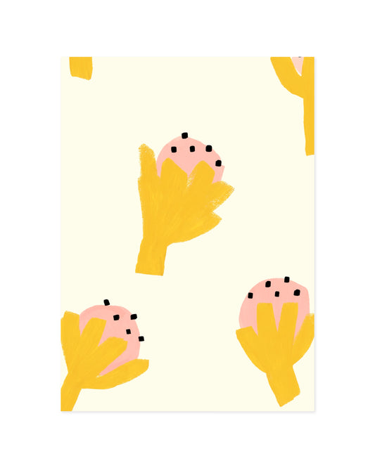 Playful Cactus Fruit Print original printable wall art by Paperhus