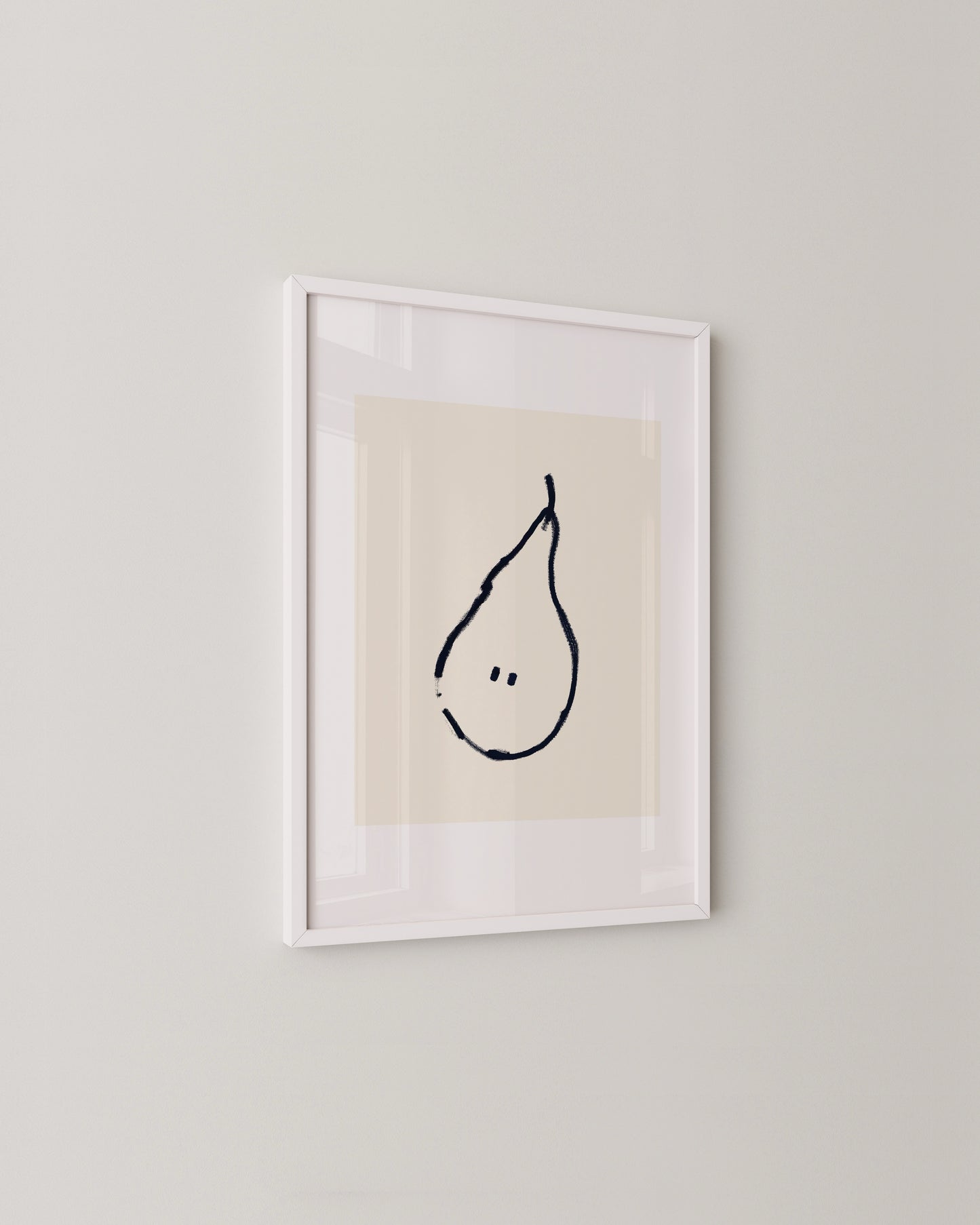 Pear Doodle Print- Wall Art -Paperhus- Printable wall art - Instant downloads - DIY home decor -Paperhus