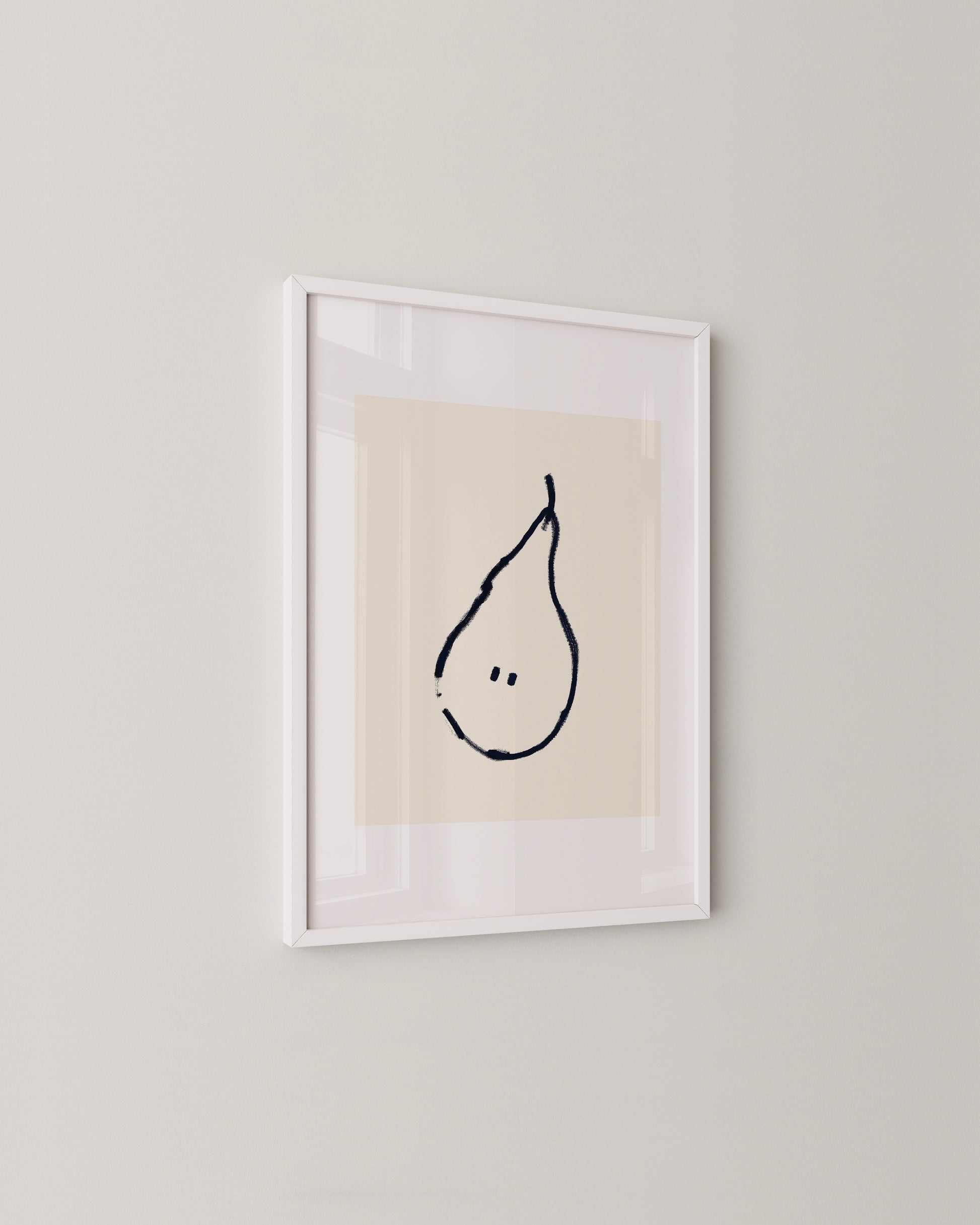 Pear Doodle Print- Wall Art -Paperhus- Printable wall art - Instant downloads - DIY home decor -Paperhus