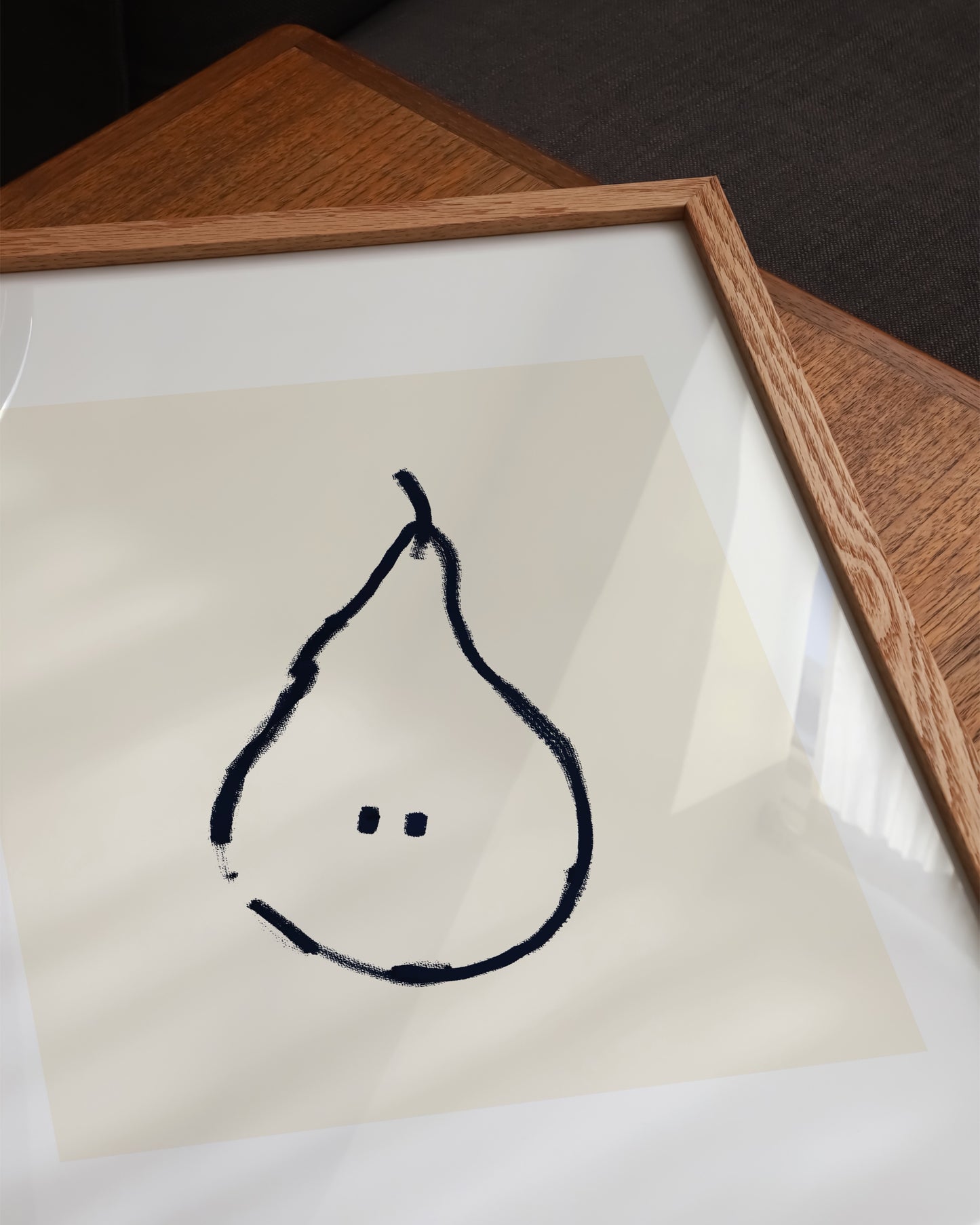 Pear Doodle Print- Wall Art -Paperhus- Printable wall art - Instant downloads - DIY home decor -Paperhus