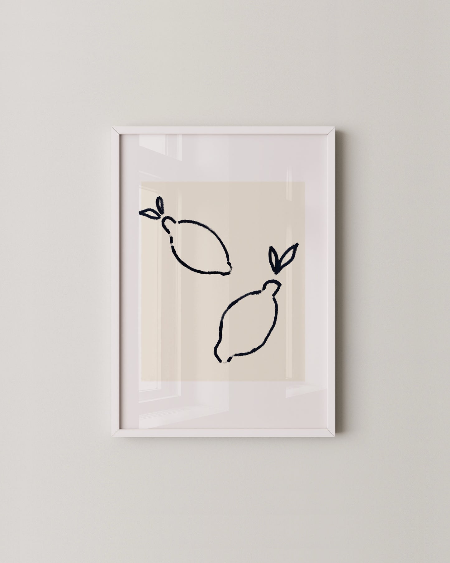 Fruit Doodle Print Set- Wall Art -Paperhus- Printable wall art - Instant downloads - DIY home decor -Paperhus