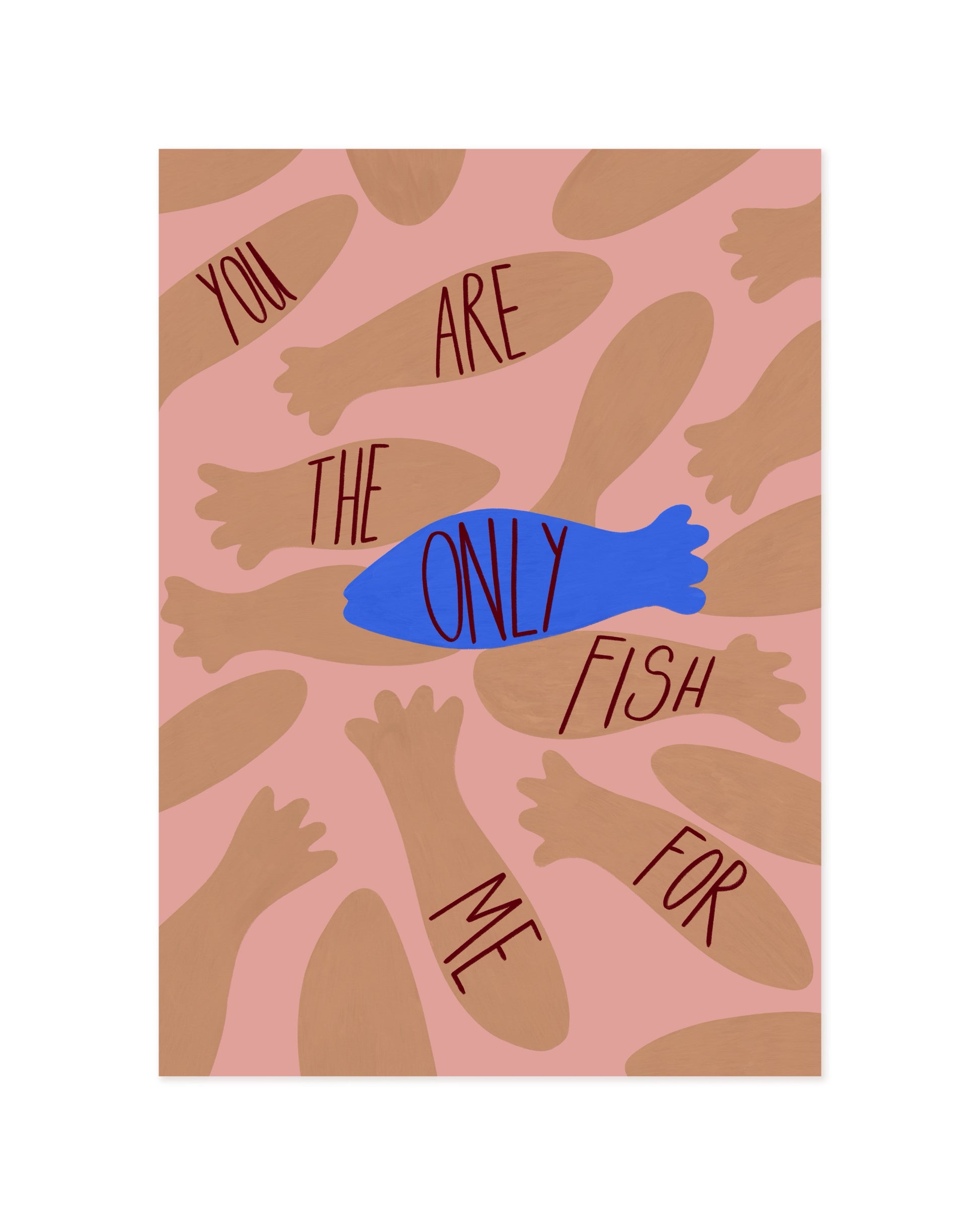 Fish Illustration Printable Wall Art | Digital Download printable wall art by Paperhus