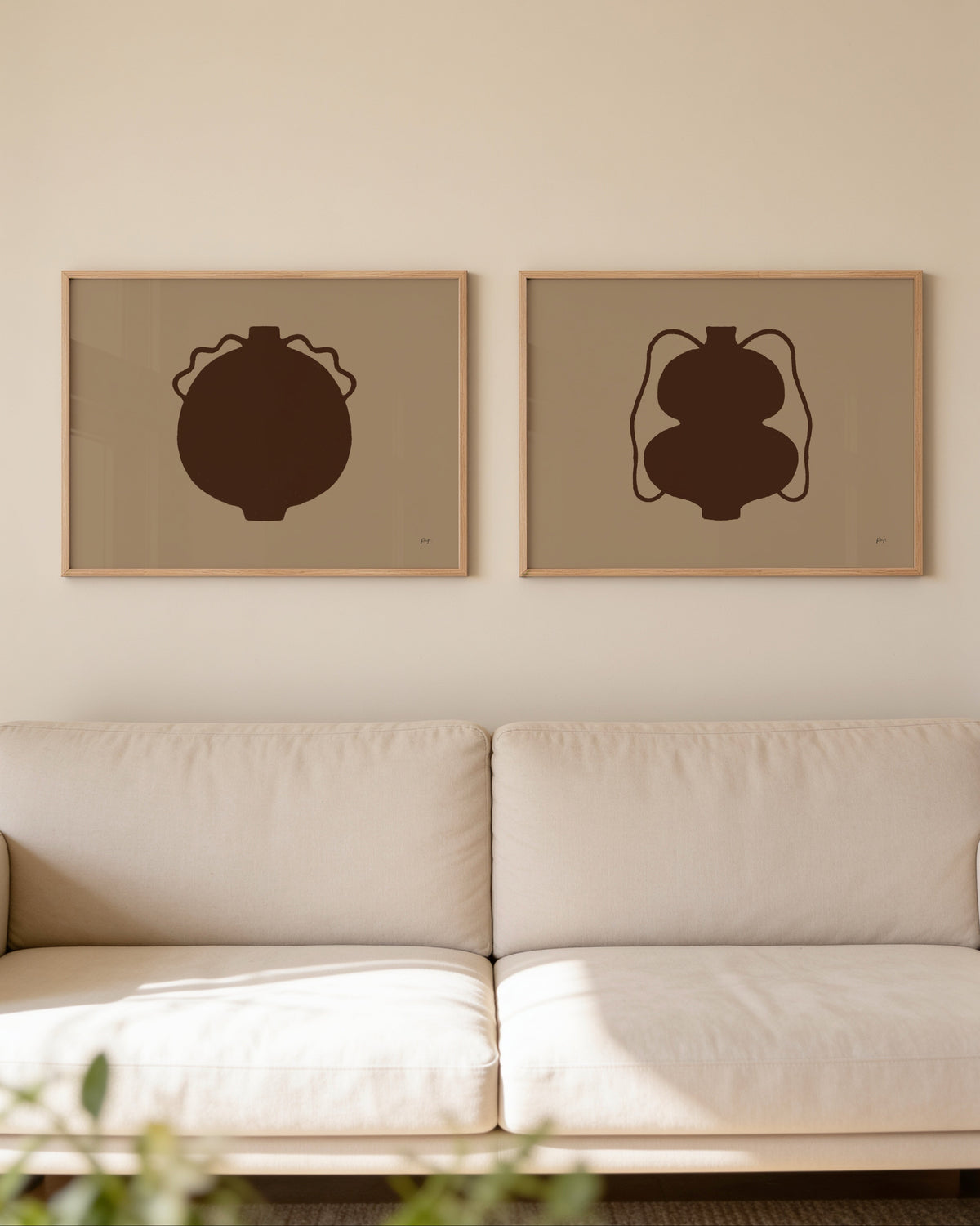 Botanical Vase Printable Wall Art Set Of 2