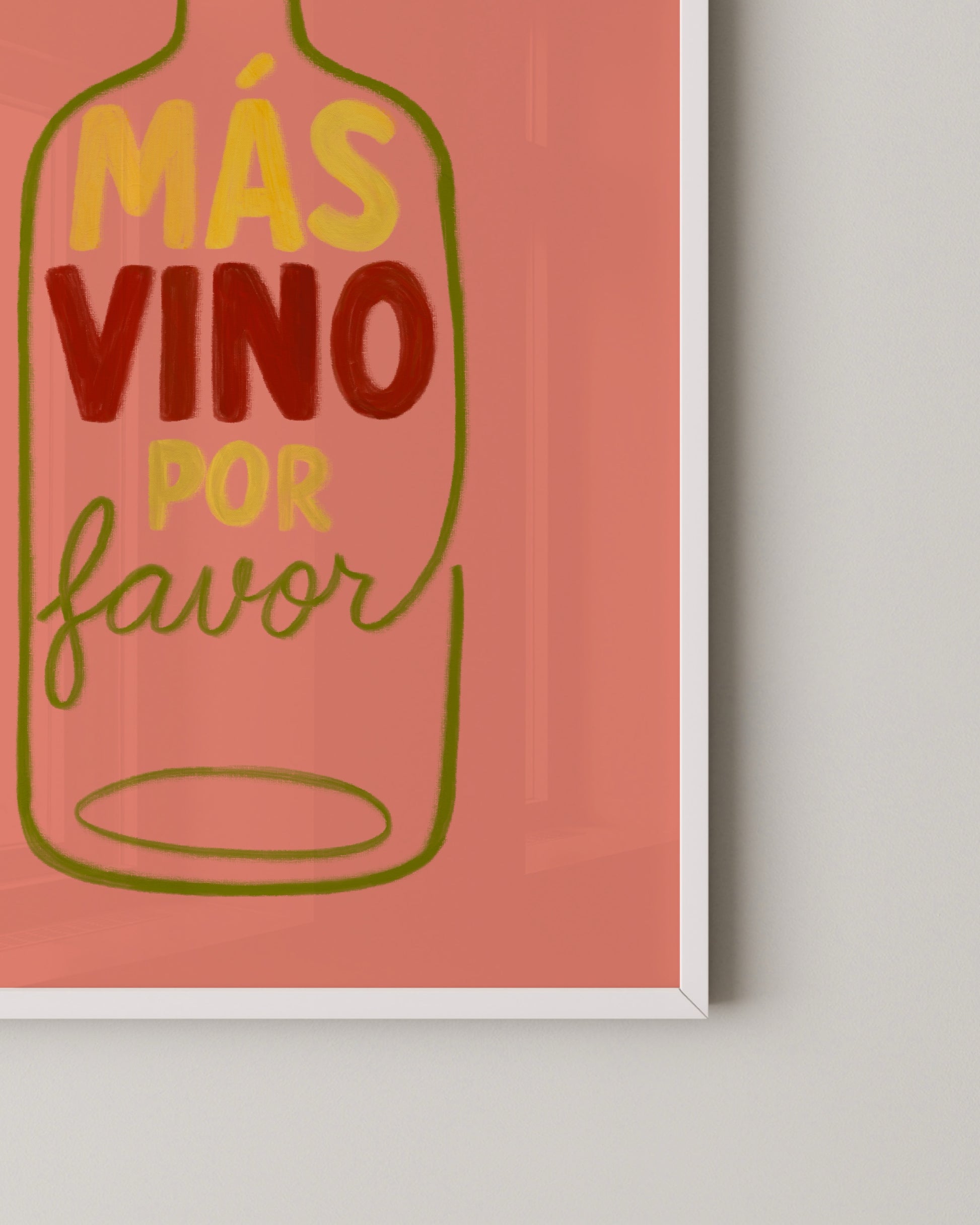 Más Vino Print- Wall Art -Paperhus- Printable wall art - Instant downloads - DIY home decor -Paperhus