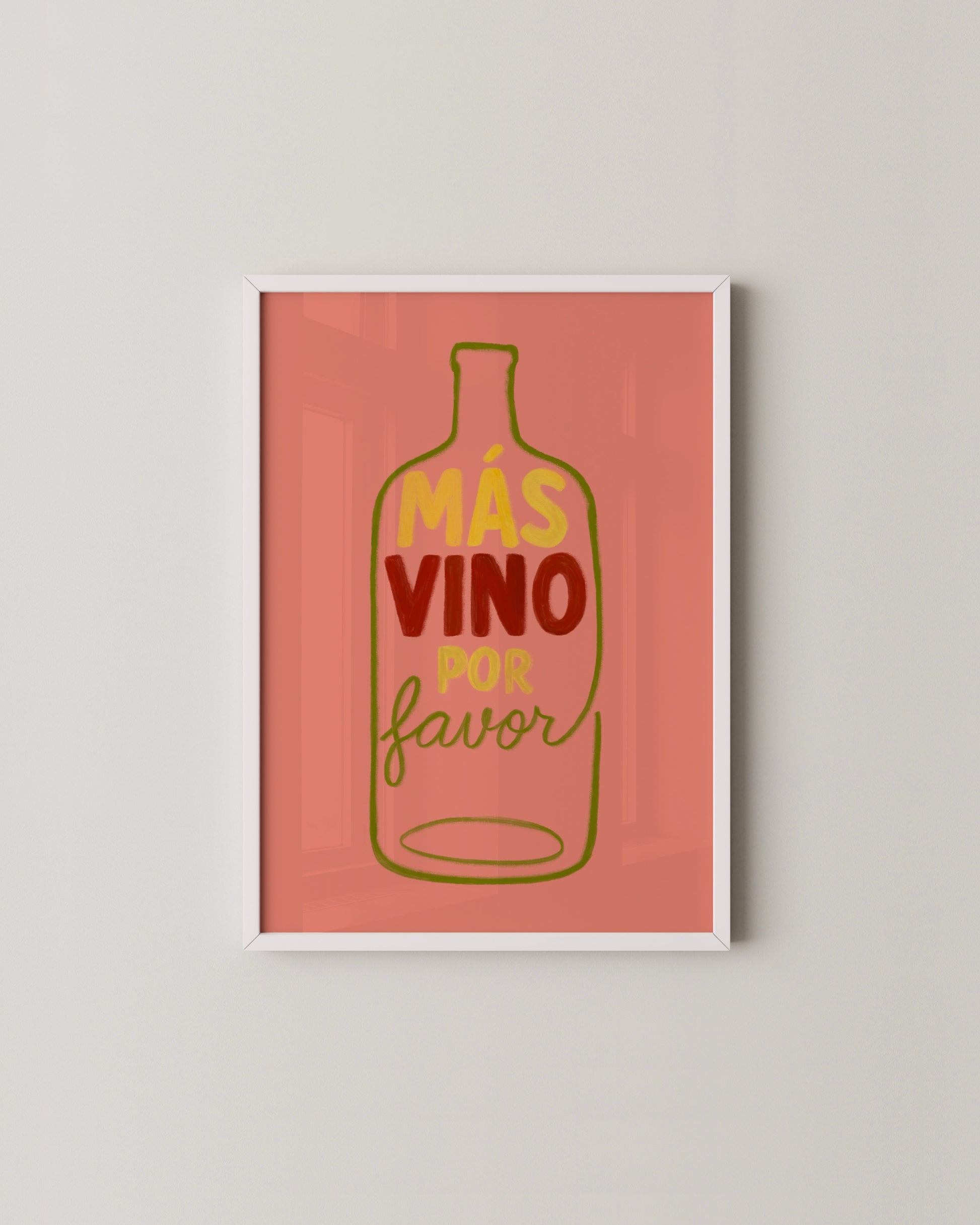 Más Vino Print- Wall Art -Paperhus- Printable wall art - Instant downloads - DIY home decor -Paperhus