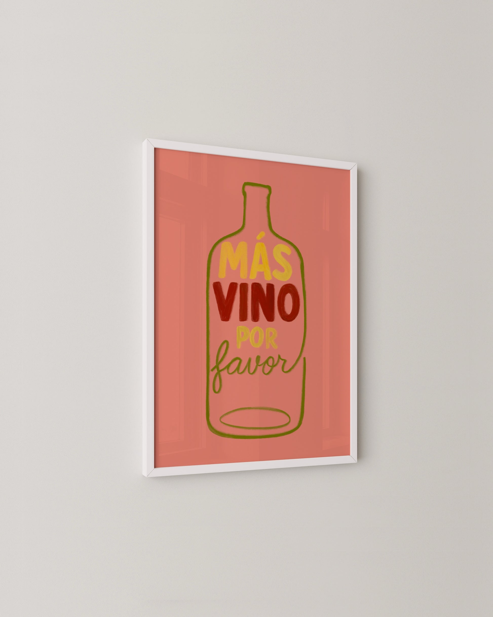 Más Vino Print- Wall Art -Paperhus- Printable wall art - Instant downloads - DIY home decor -Paperhus