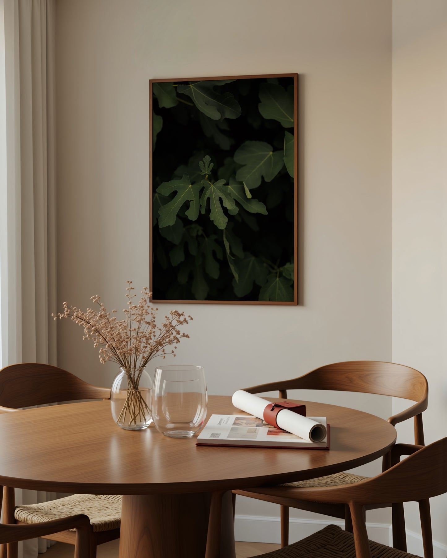 Fig Leaves Printable Wall Art | Digital Download printable wall art by Paperhus