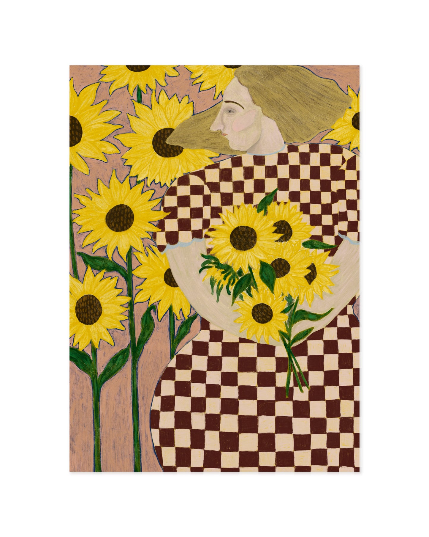 Sunflower Printable Wall Art | Digital Download printable wall art by Paperhus