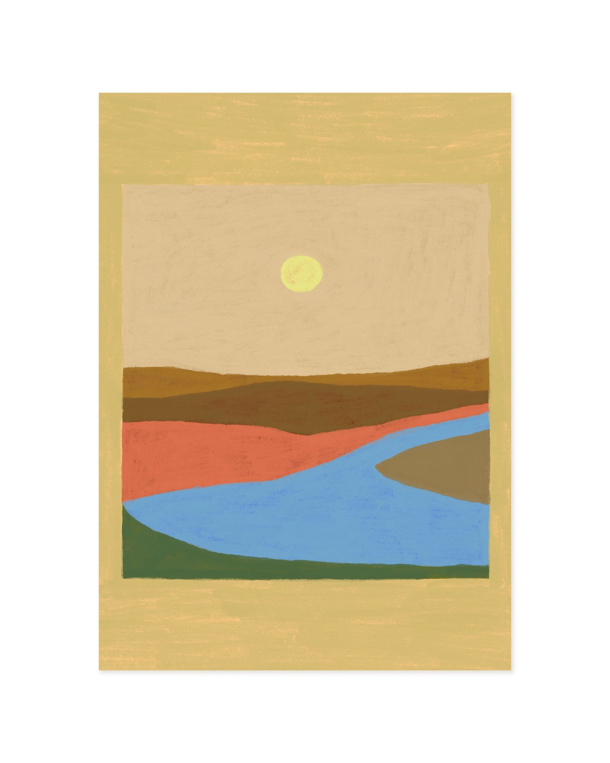 Landscape Printable Wall Art | Digital Download printable wall art by Paperhus