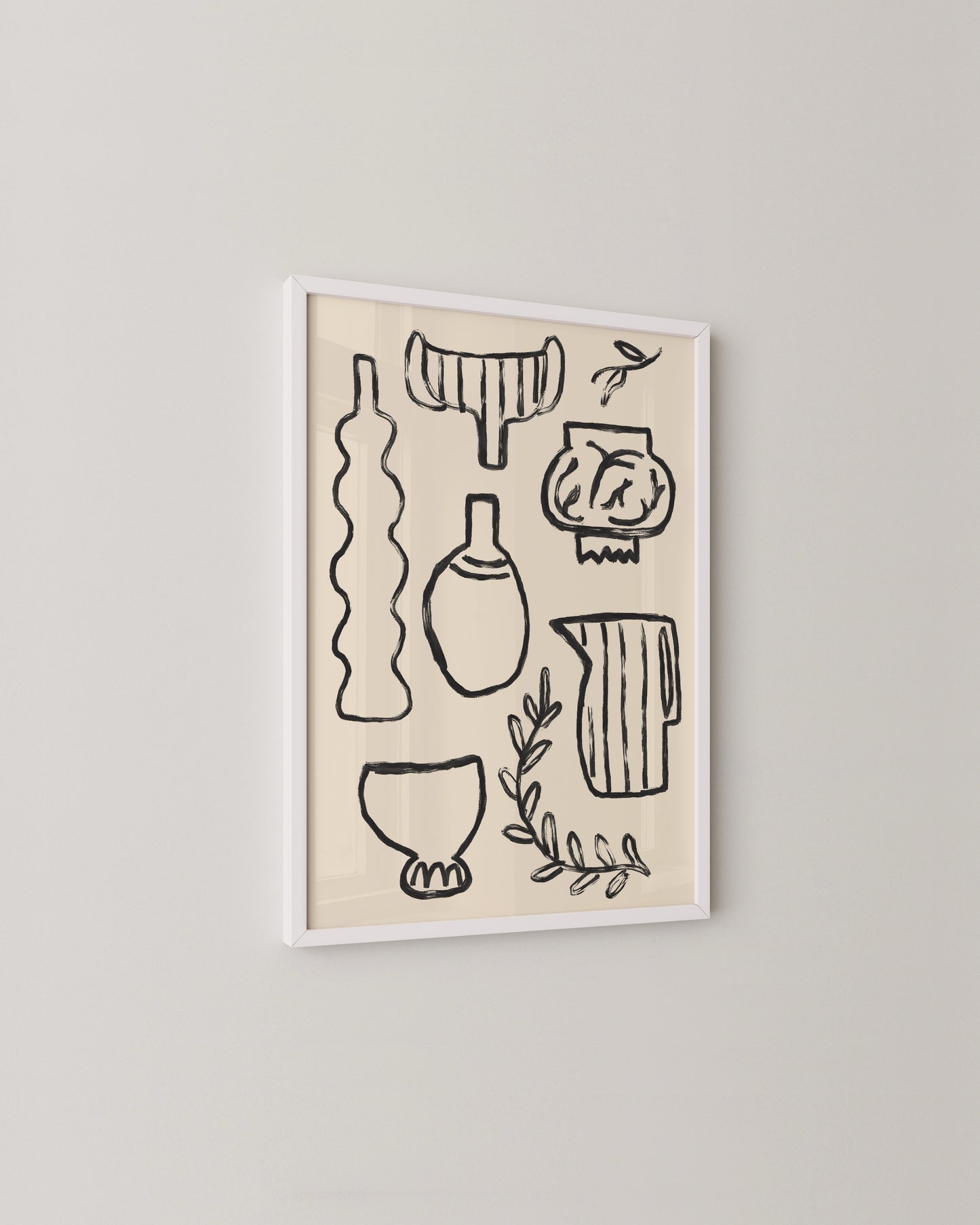 Ceramic Doodle Print- Wall Art -Paperhus- Printable wall art - Instant downloads - DIY home decor -Paperhus