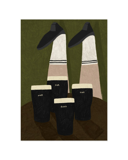 Pint Illustration Printable Wall Art | Digital Download printable wall art by Paperhus