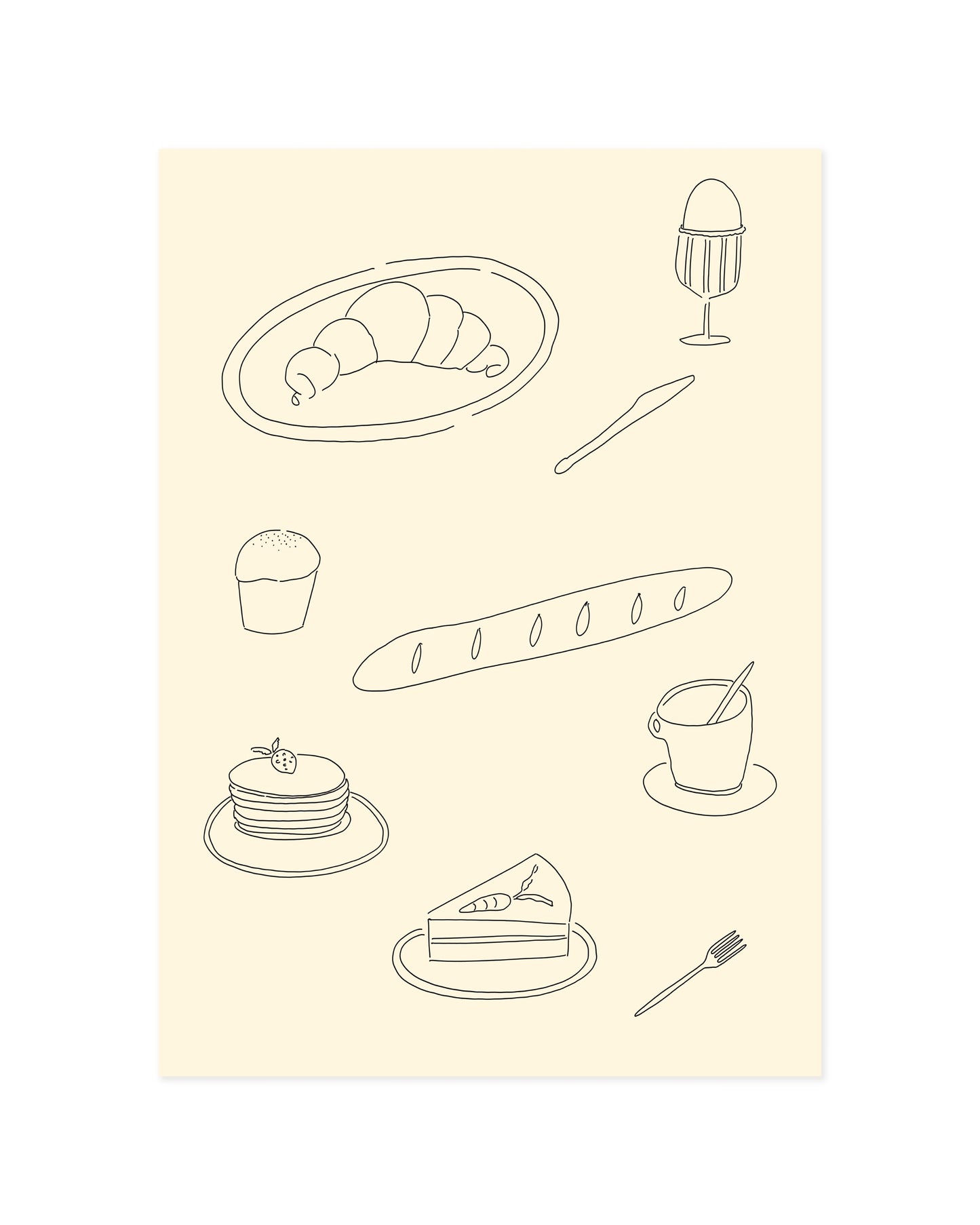 Line Art Illustration Printable Wall Art | Digital Download printable wall art by Paperhus