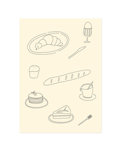 Line Art Illustration Printable Wall Art | Digital Download printable wall art by Paperhus