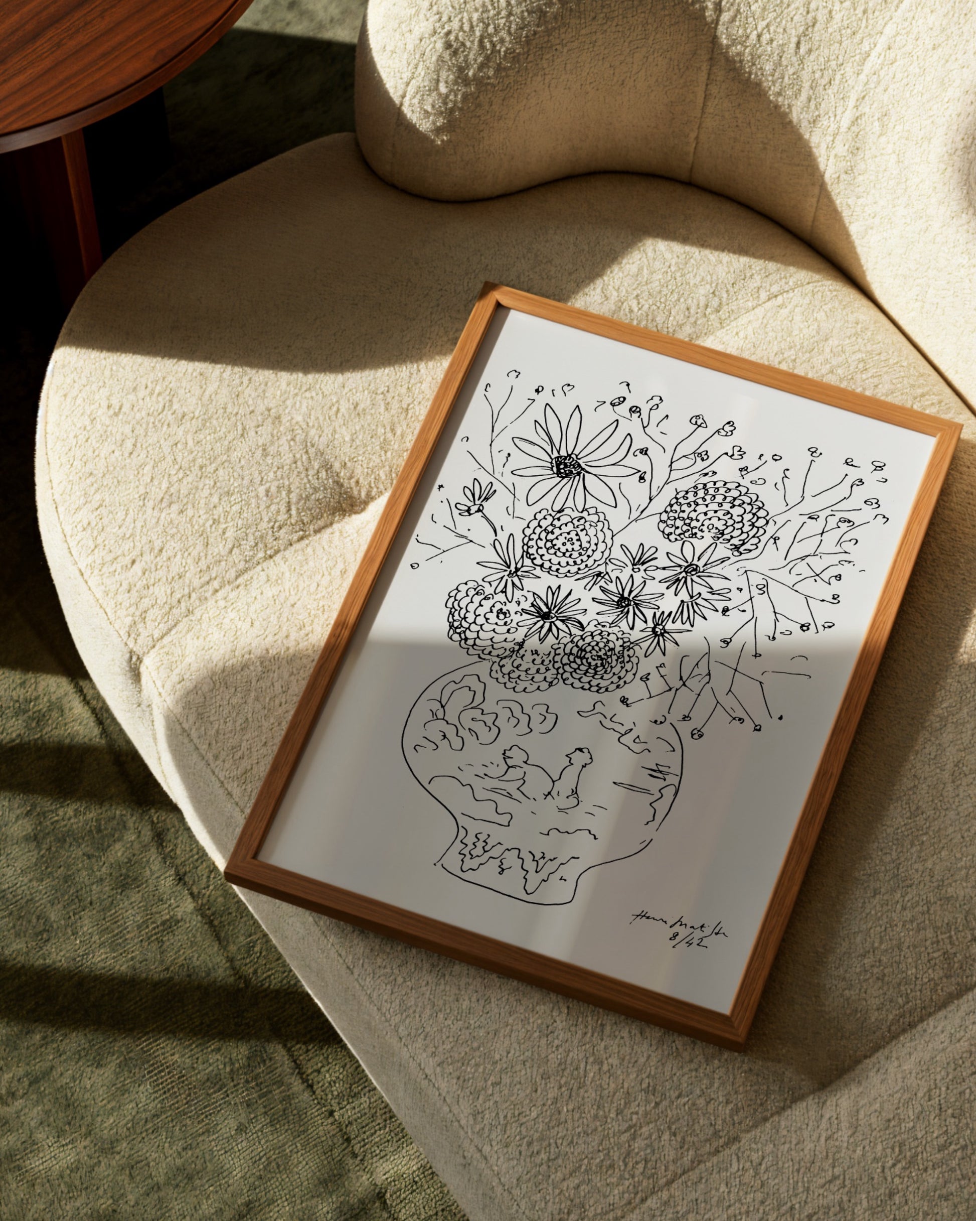 Vase Flowers Print- Wall Art -Paperhus- Printable wall art - Instant downloads - DIY home decor -Paperhus