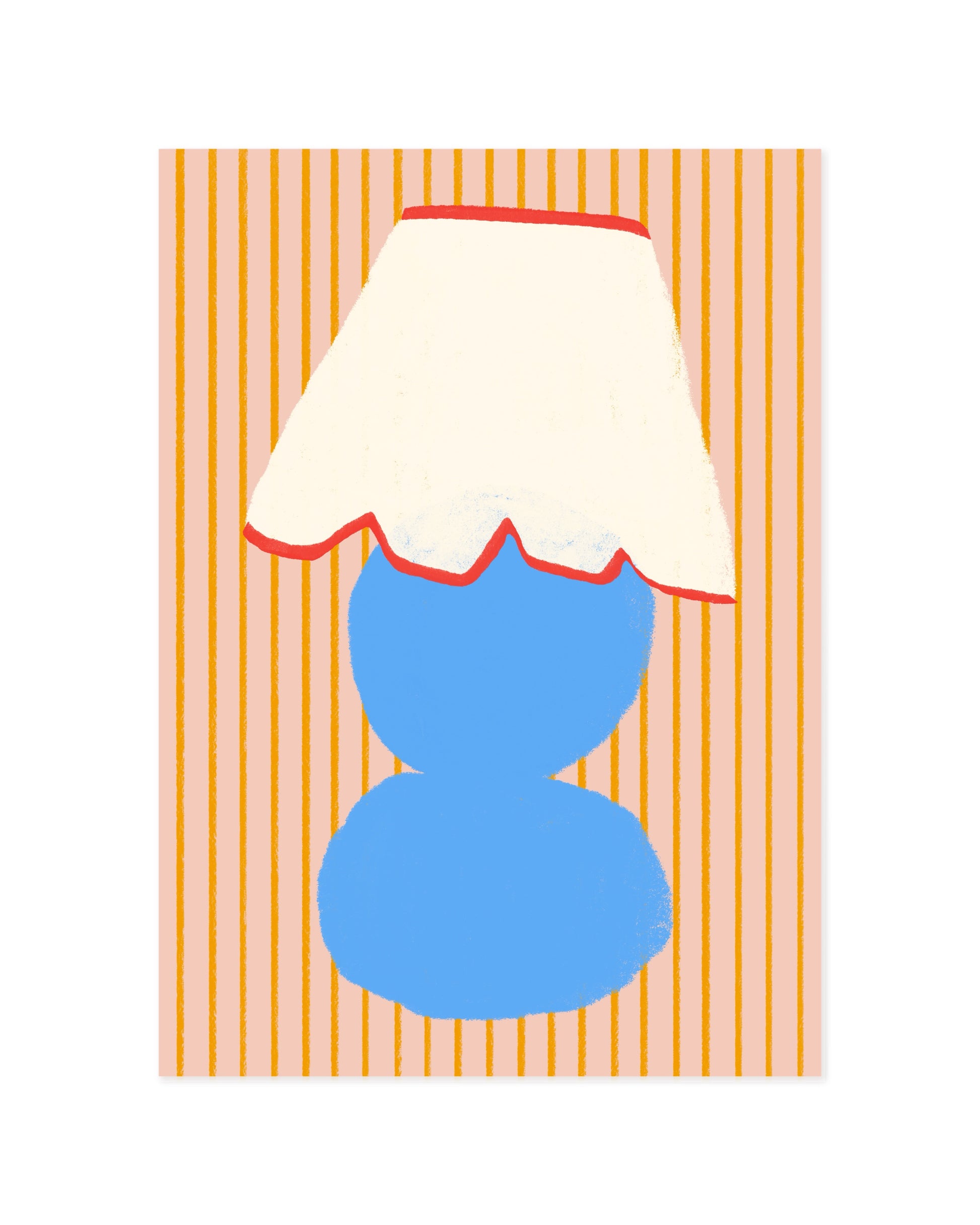 Retro Lamp Printable Wall Art | Digital Download printable wall art by Paperhus